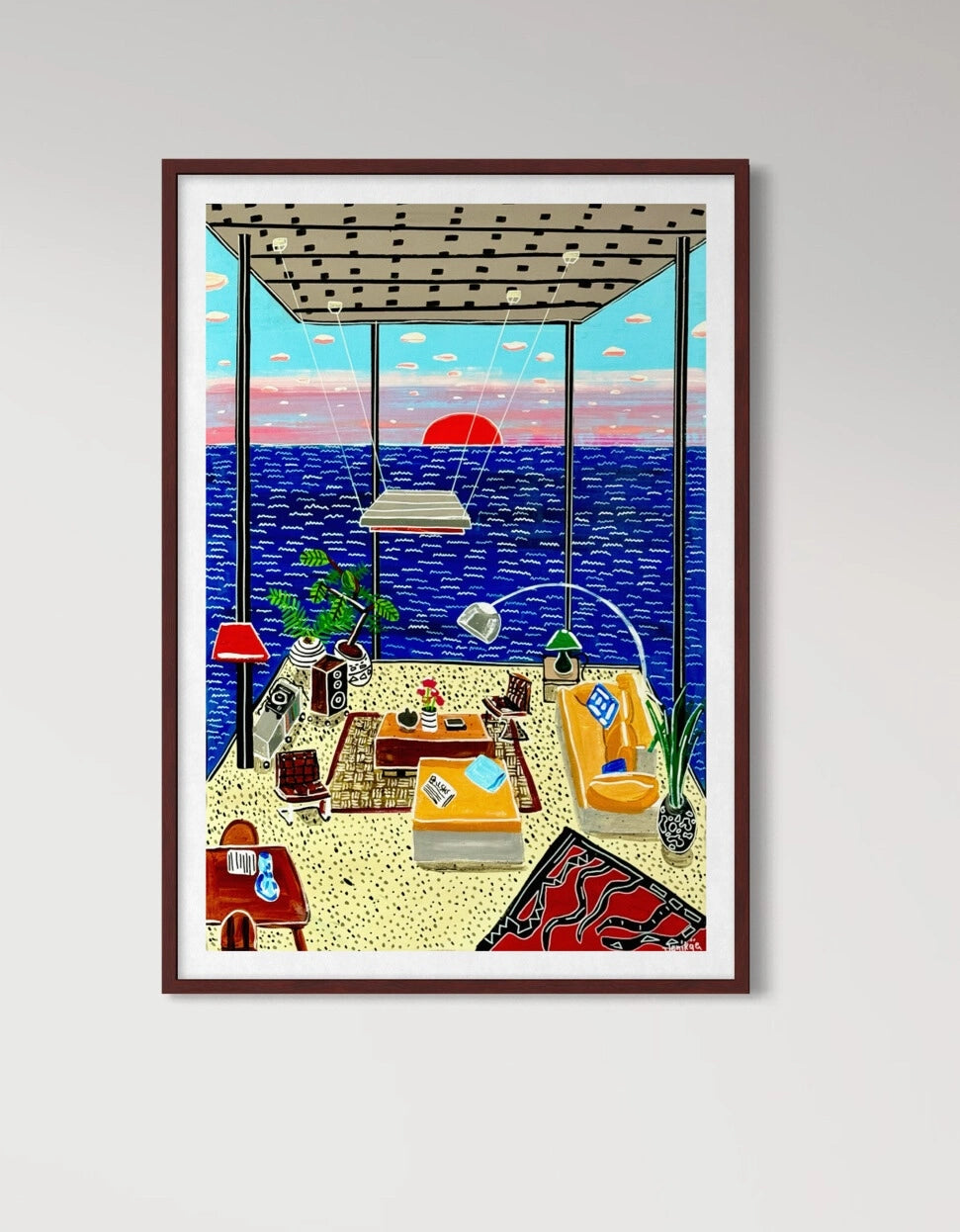 Isla Krodanski Living Room Ocean View