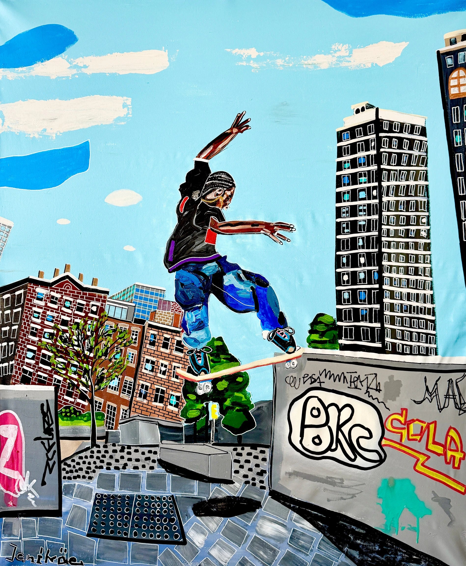 BKC Skate Crew – Filipp Jenikae Art Prints