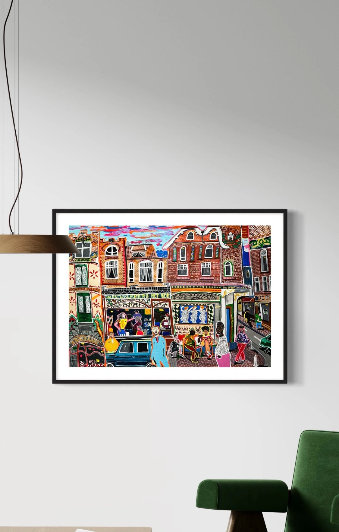 Artwork Amsterdam. Art Noveau