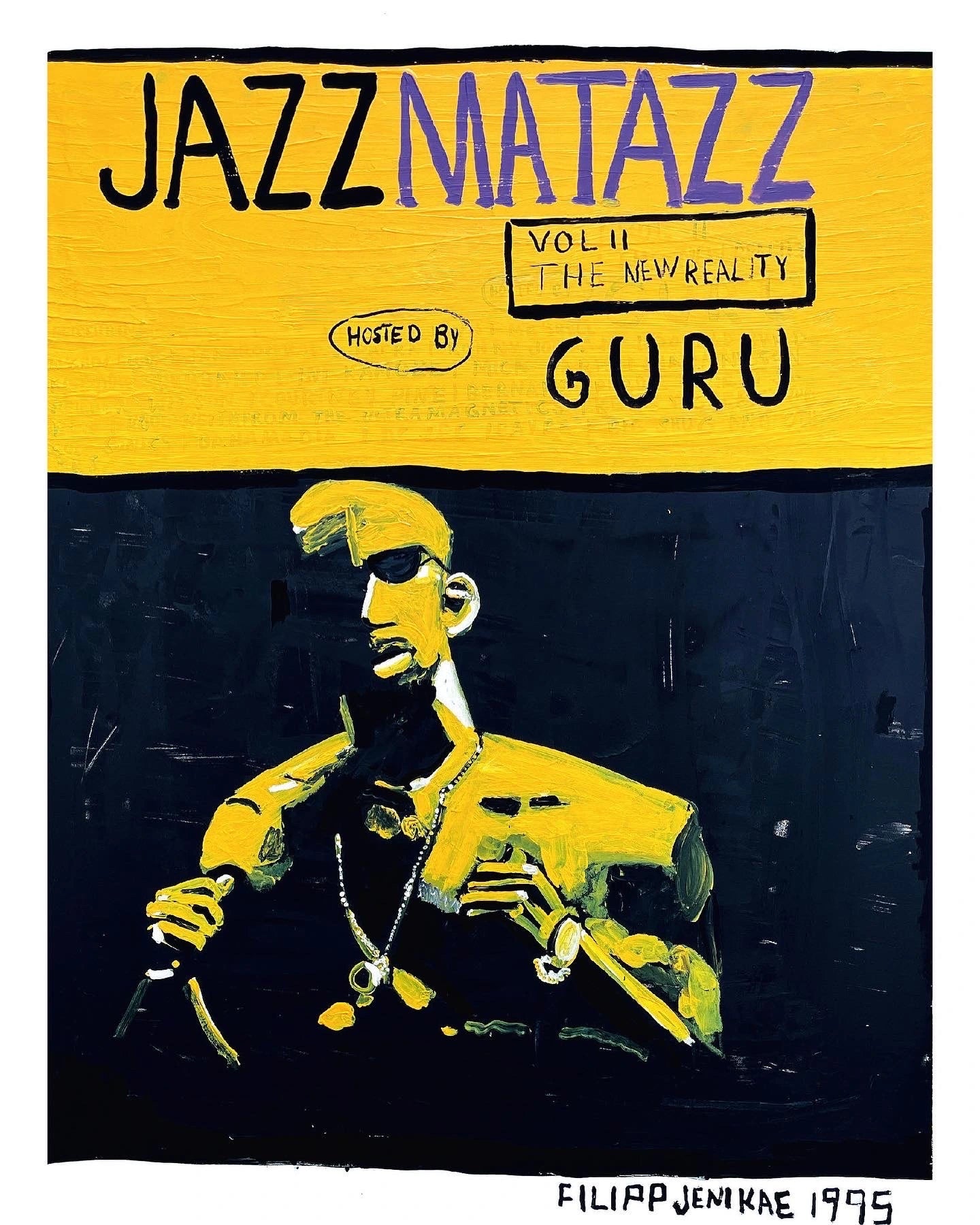 Artwork - Guru's Jazzmatazz II – Filipp Jenikae Art Prints