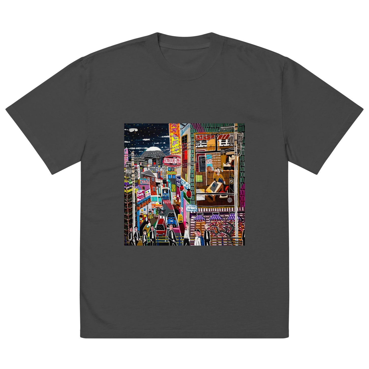 Oversized faded t-shirt TEE