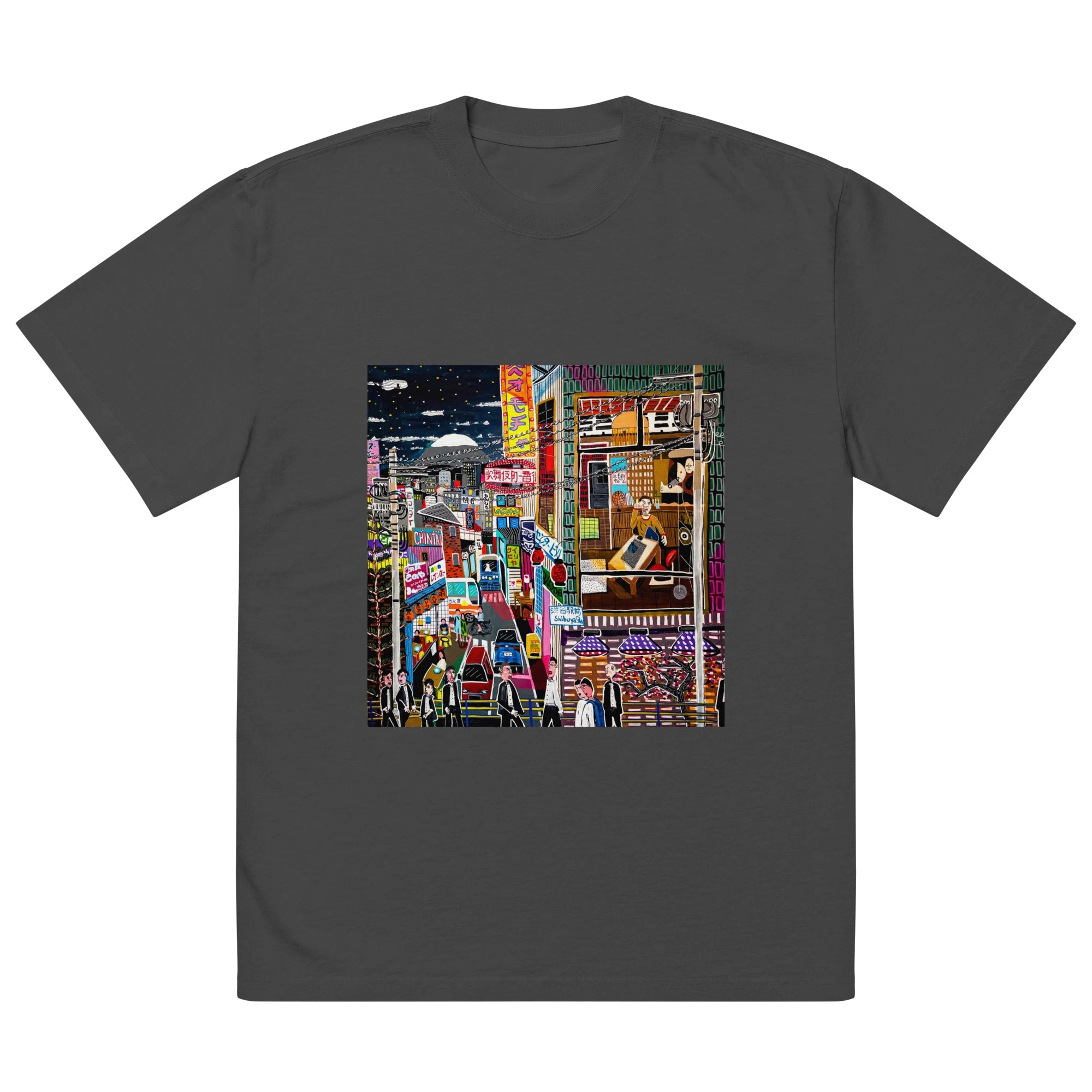 Oversized faded t-shirt TEE