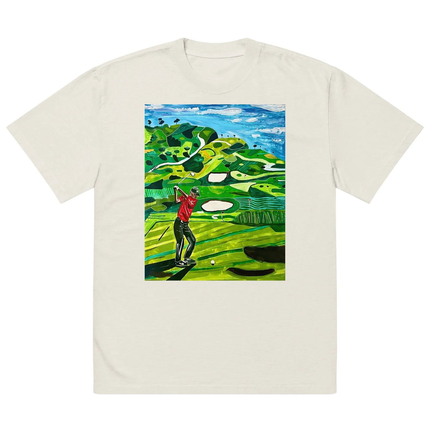 Oversized faded t-shirt TEE