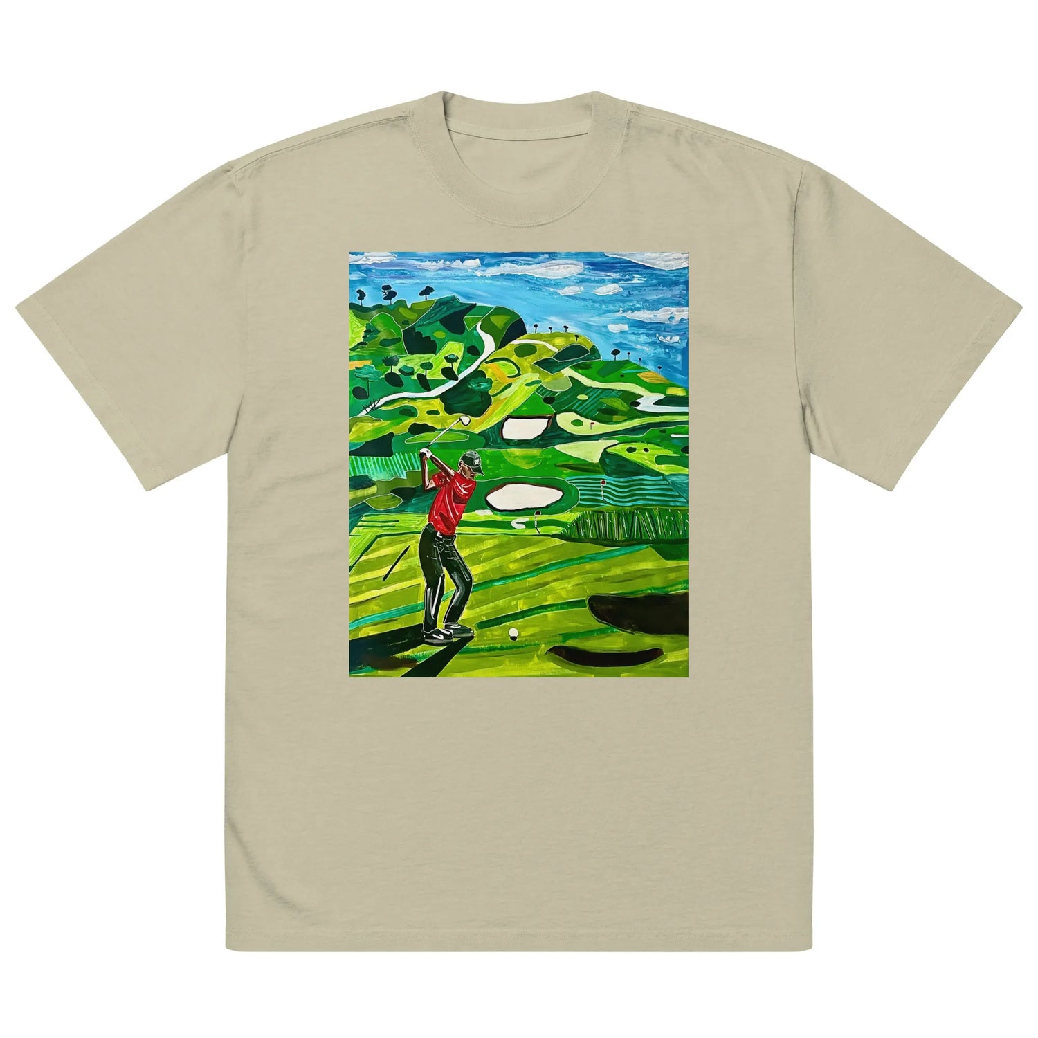 Oversized faded t-shirt TEE