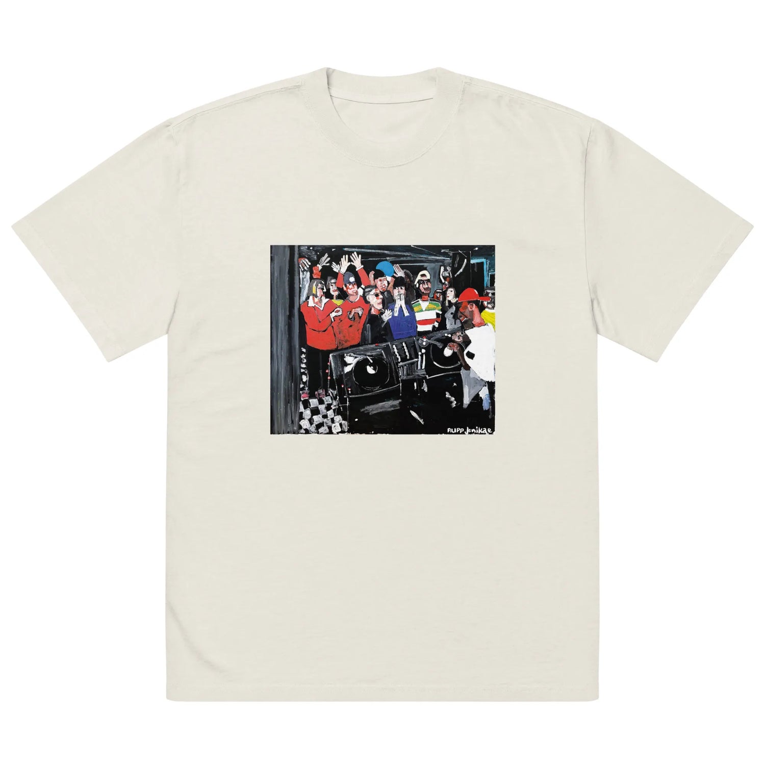 Oversized faded t-shirt TEE