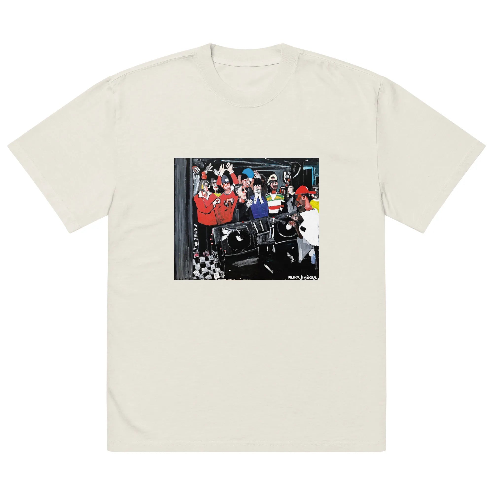 Oversized faded t-shirt TEE