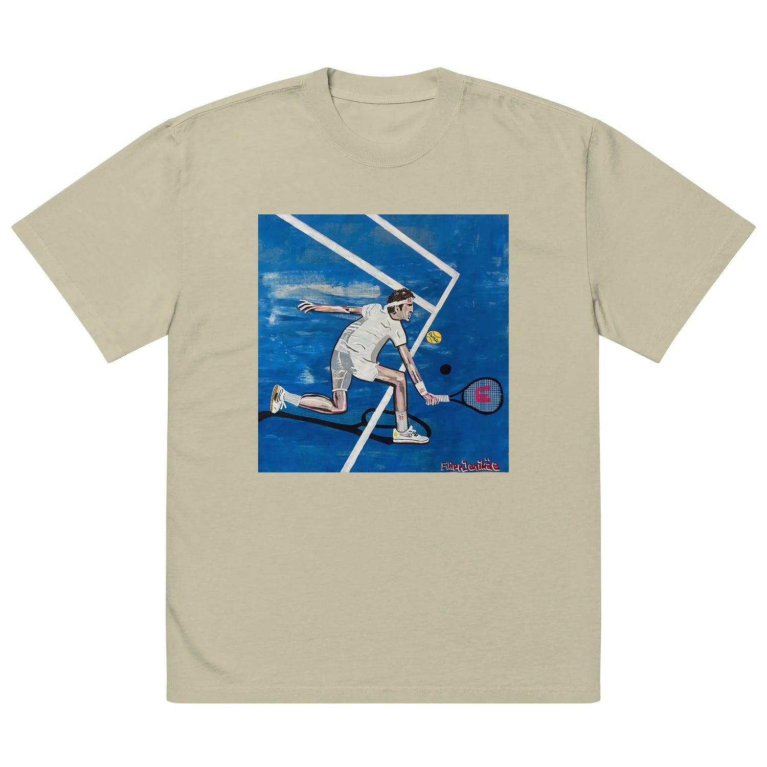 Oversized faded t-shirt TEE