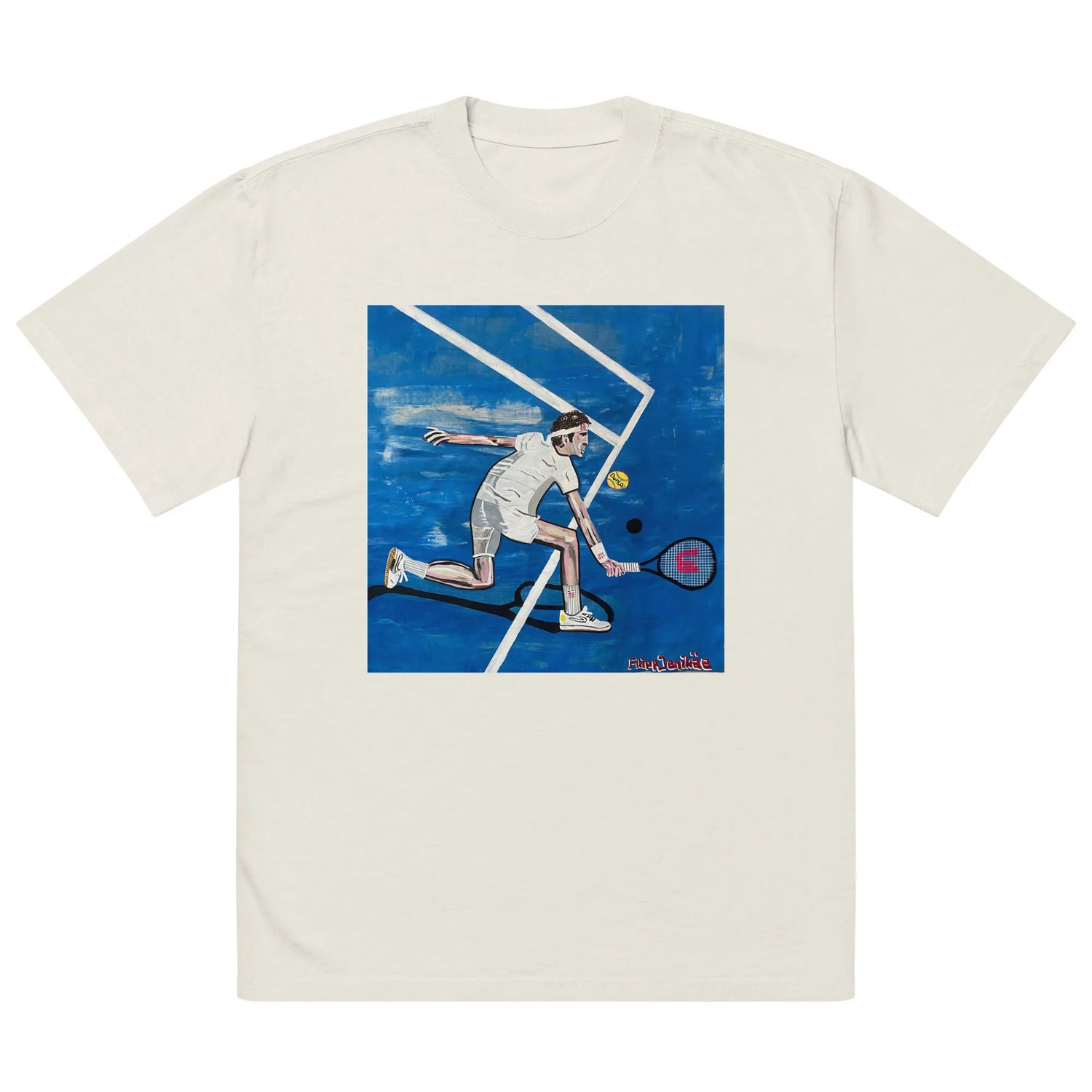 Oversized faded t-shirt TEE