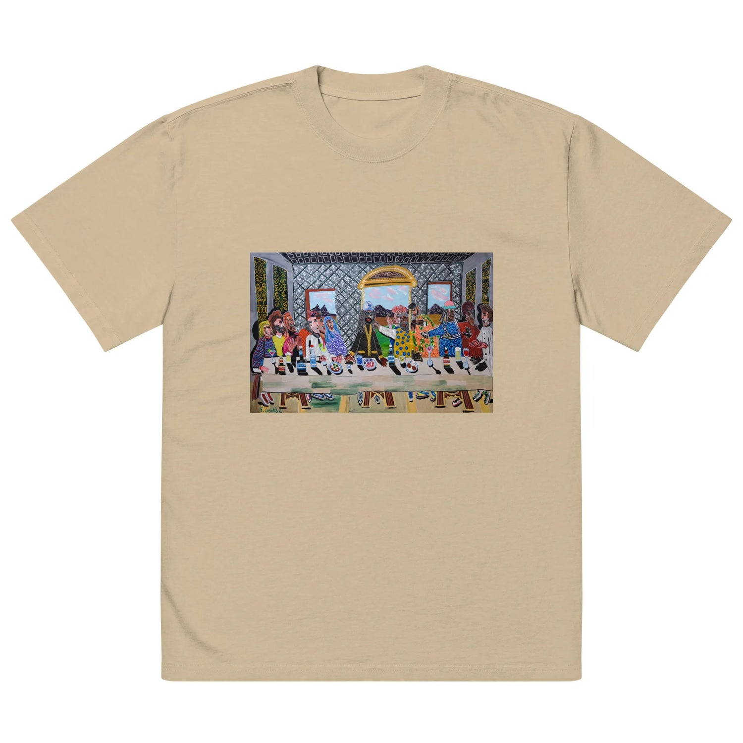 Oversized faded t-shirt TEE