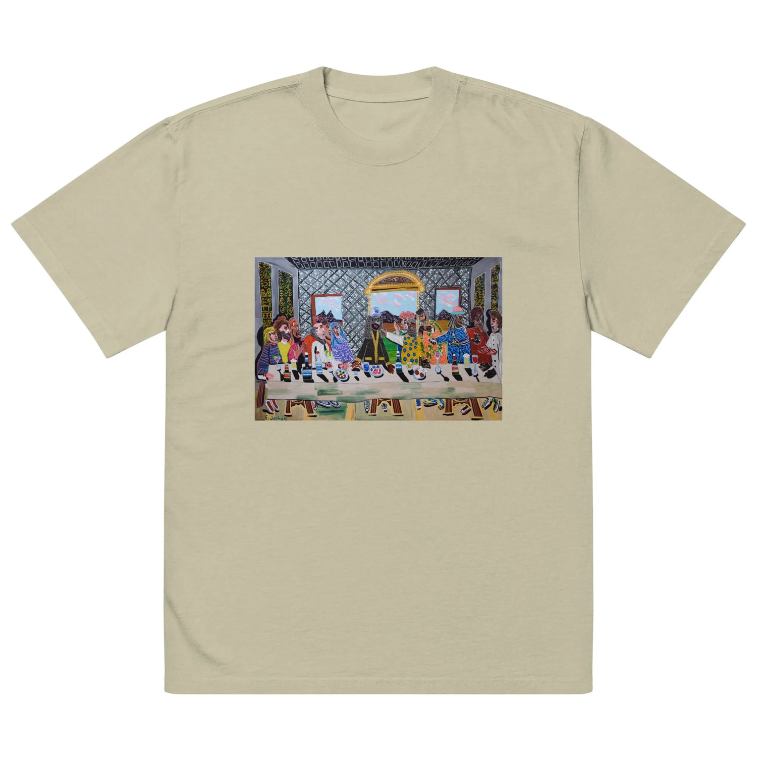 Oversized faded t-shirt TEE