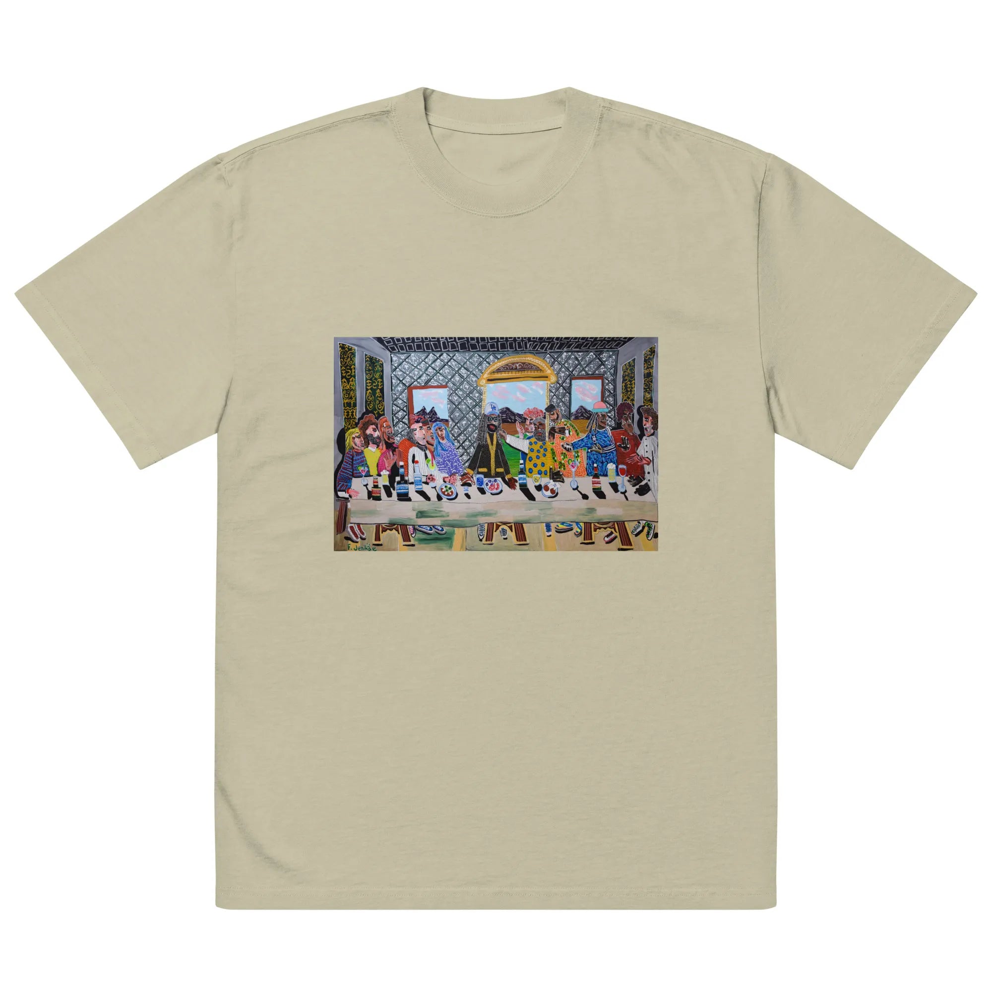 Oversized faded t-shirt TEE