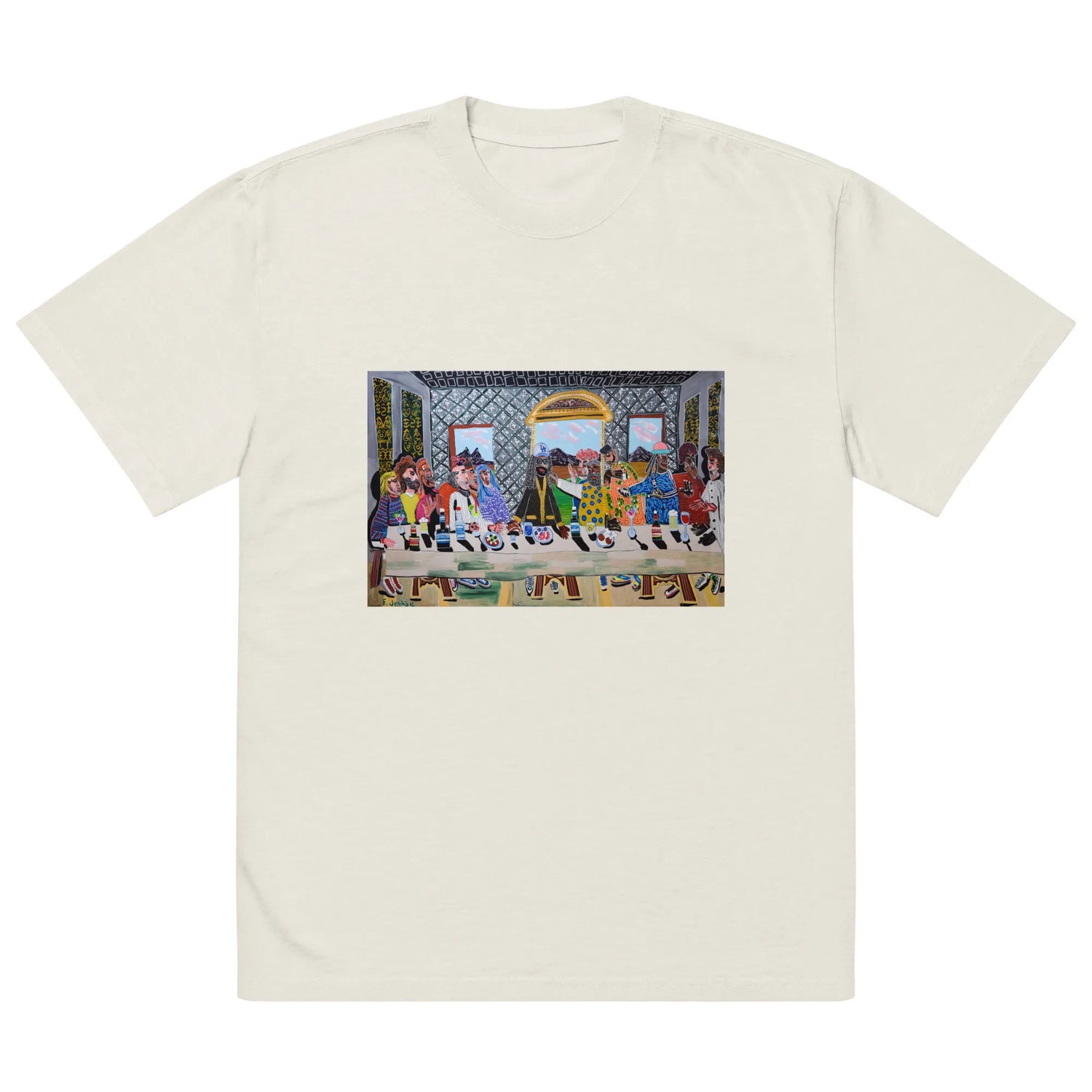Oversized faded t-shirt TEE