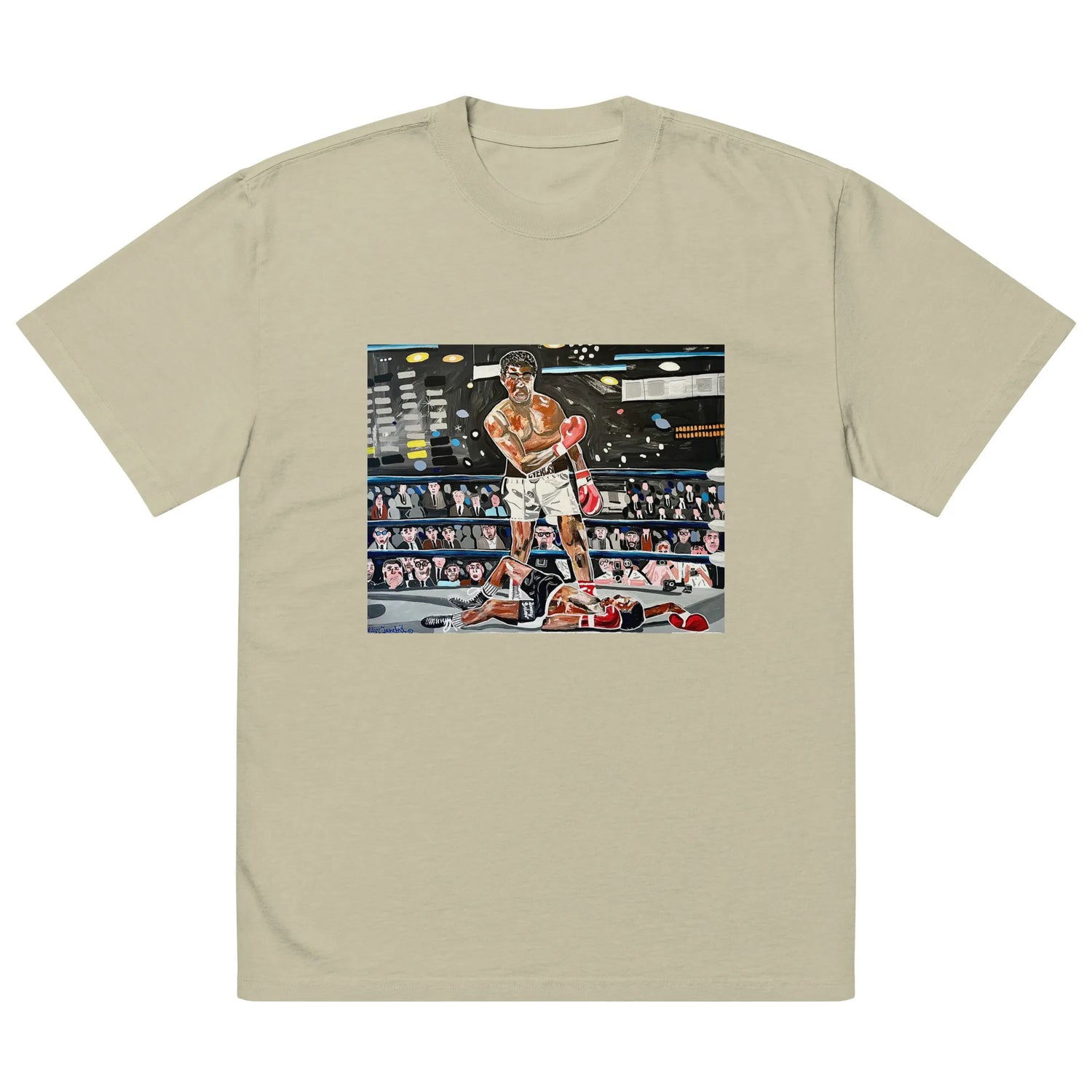 Oversized faded t-shirt TEE