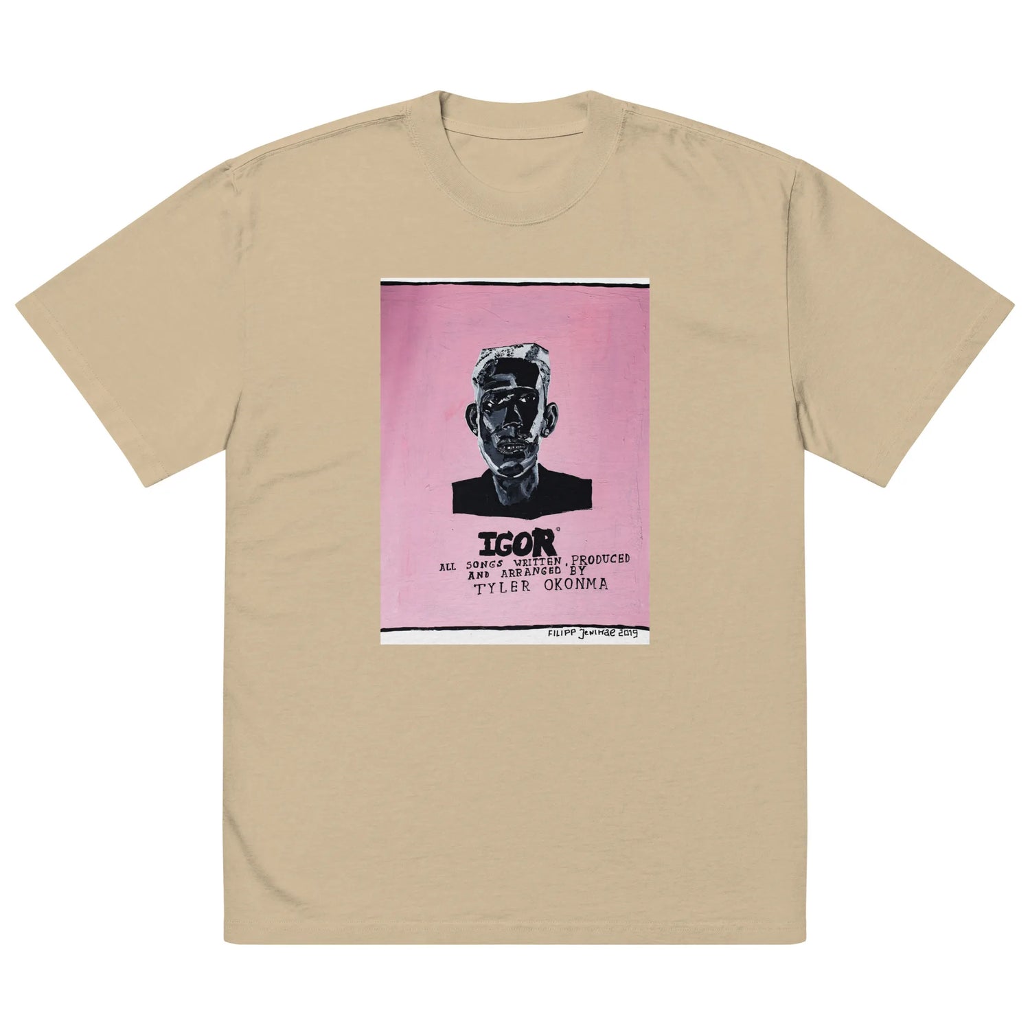 Oversized faded t-shirt TEE