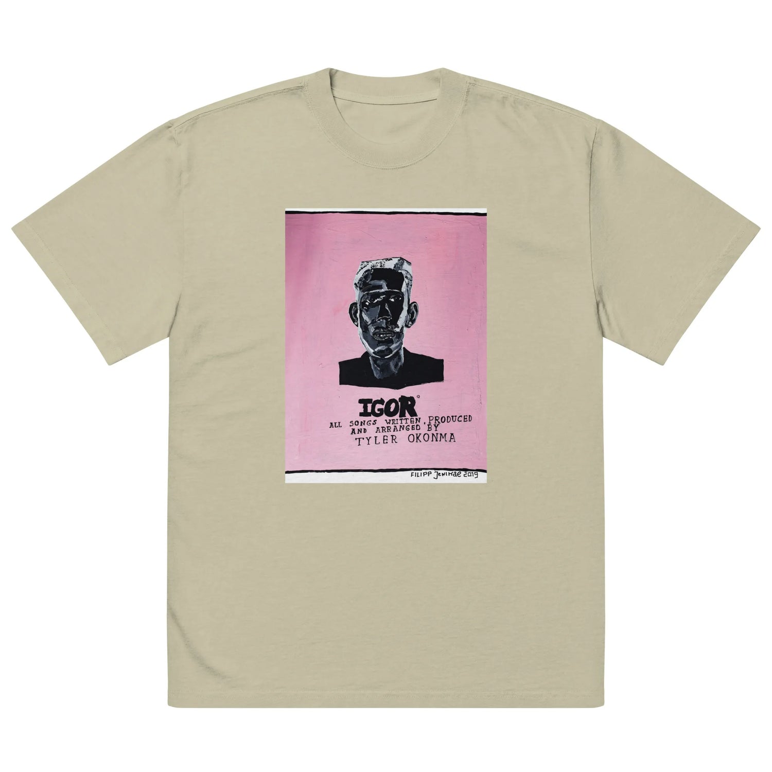 Oversized faded t-shirt TEE