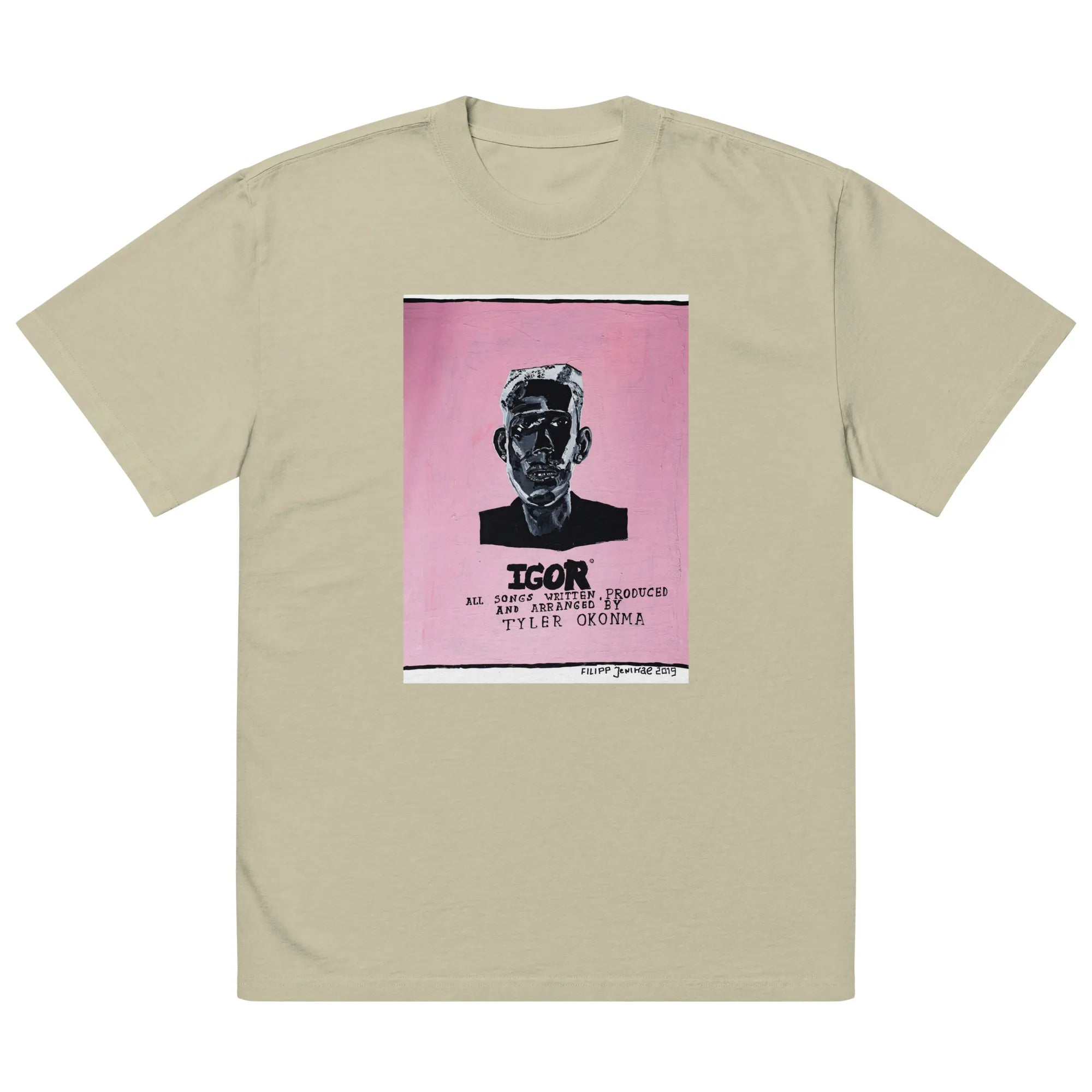 Oversized faded t-shirt TEE