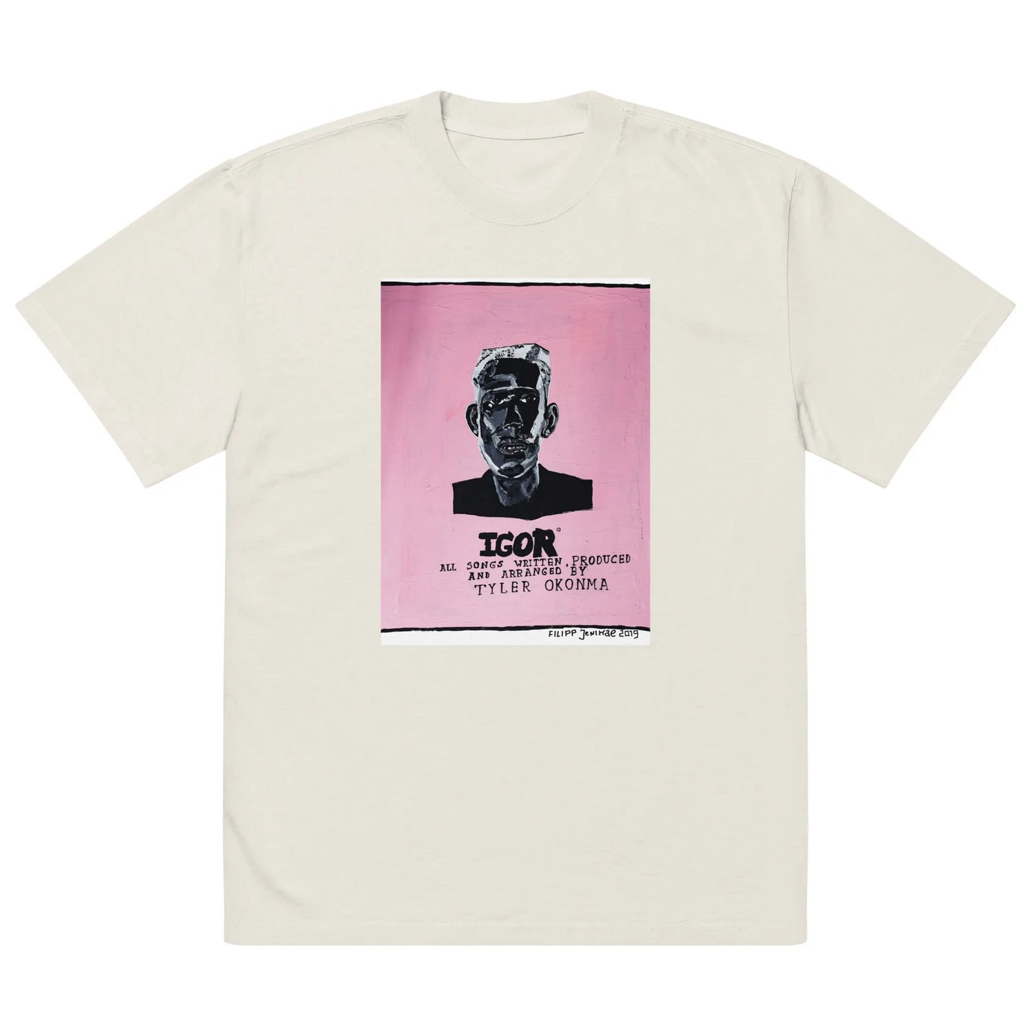 Oversized faded t-shirt TEE