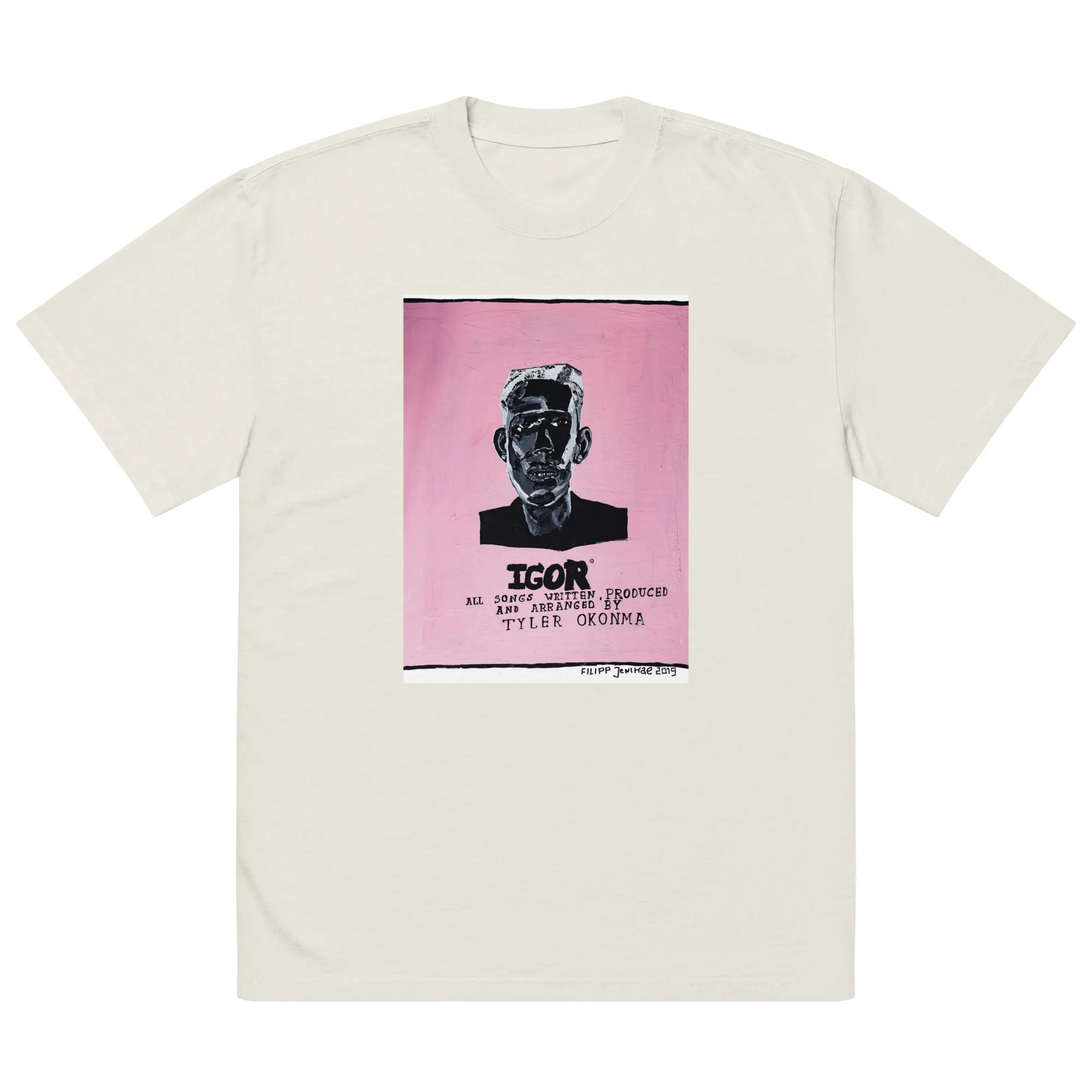 Oversized faded t-shirt TEE