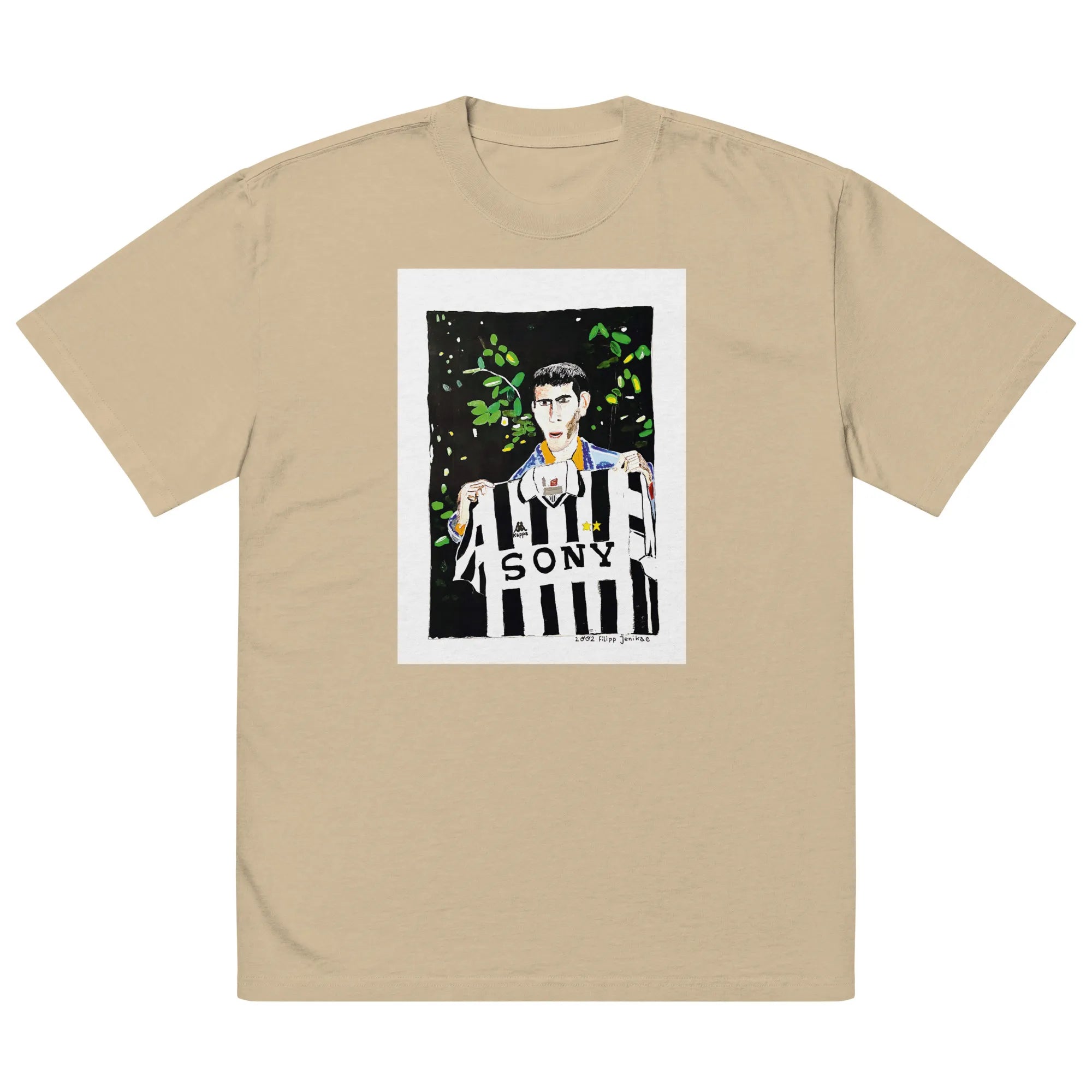 Oversized faded t-shirt TEE