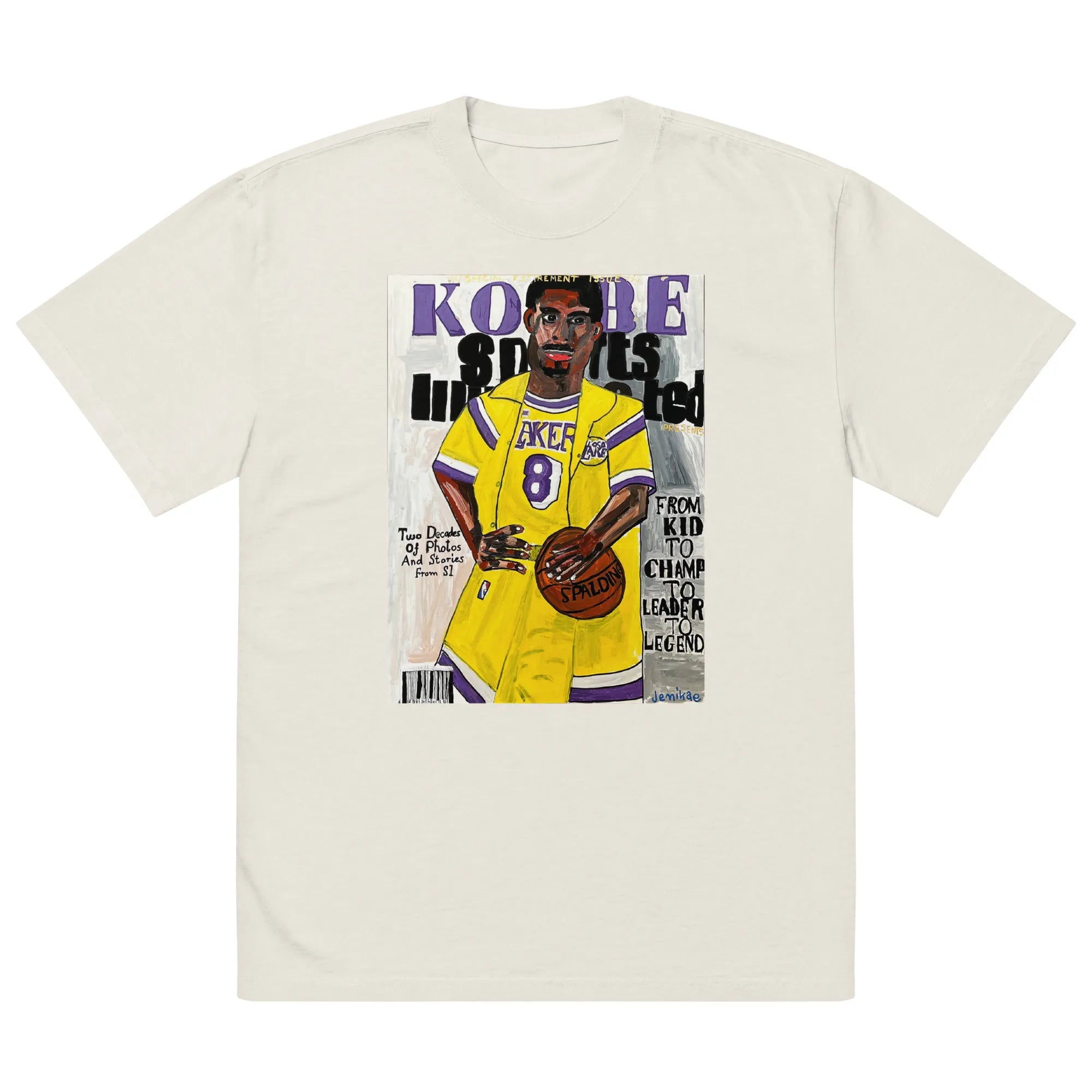 Oversized faded t-shirt TEE