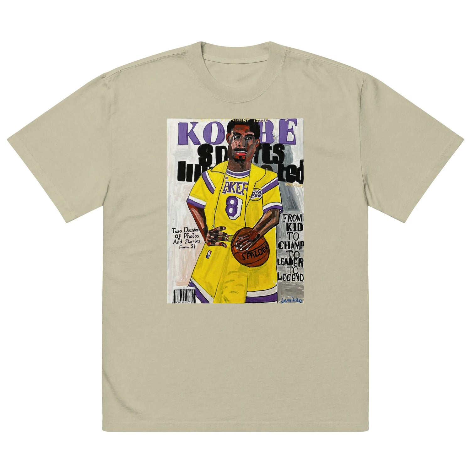 Oversized faded t-shirt TEE