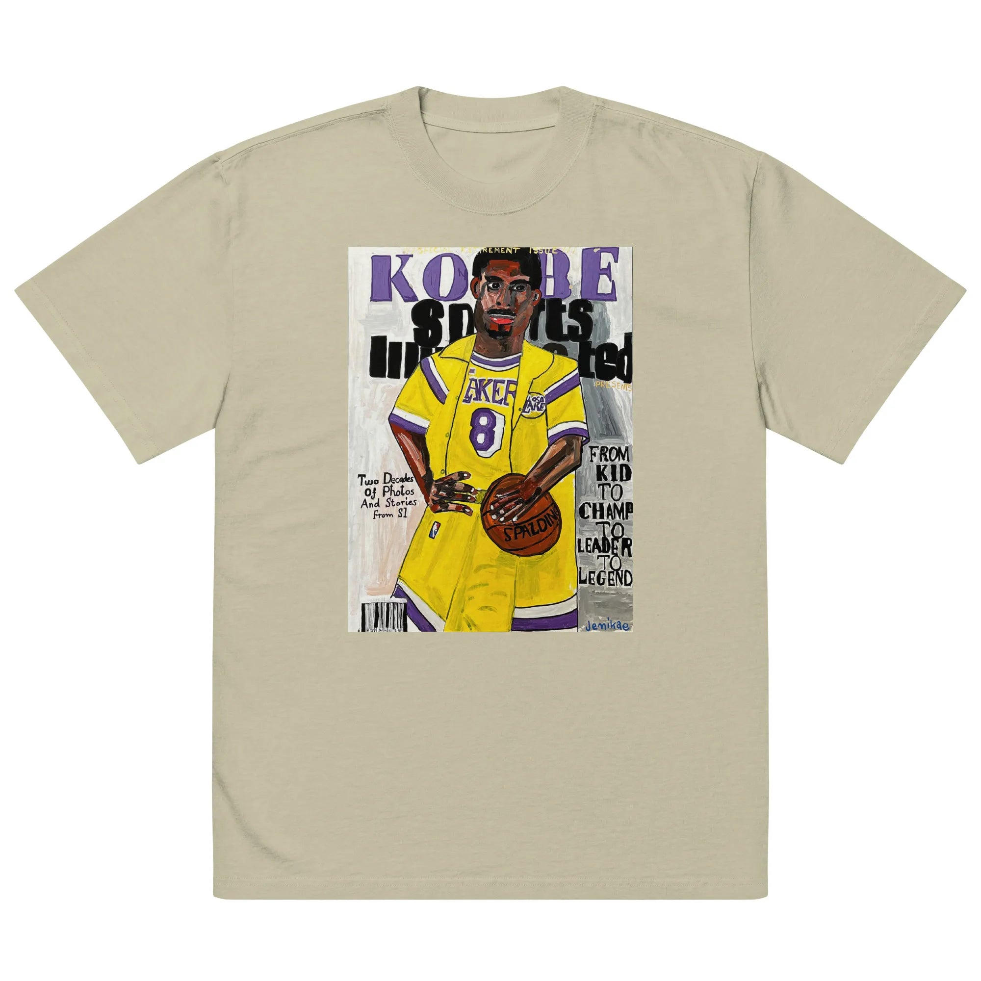 Oversized faded t-shirt TEE