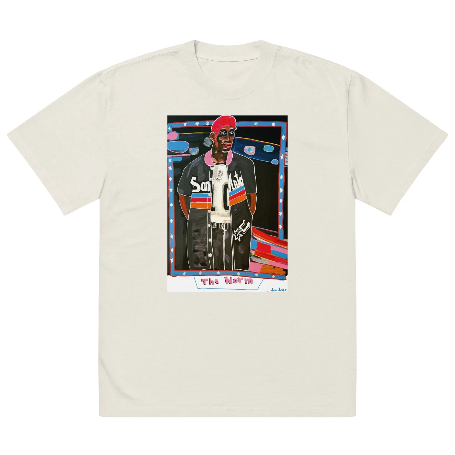 Oversized faded t-shirt TEE