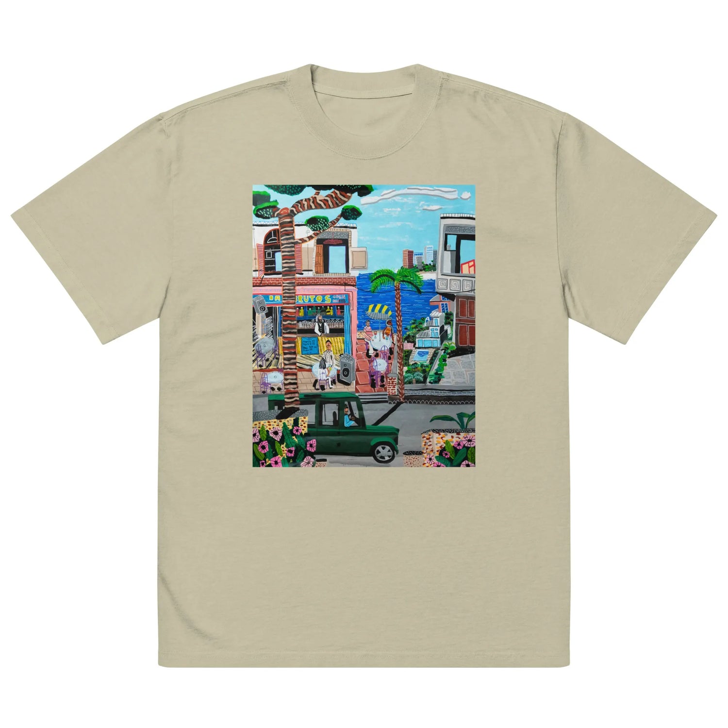 Oversized faded t-shirt TEE
