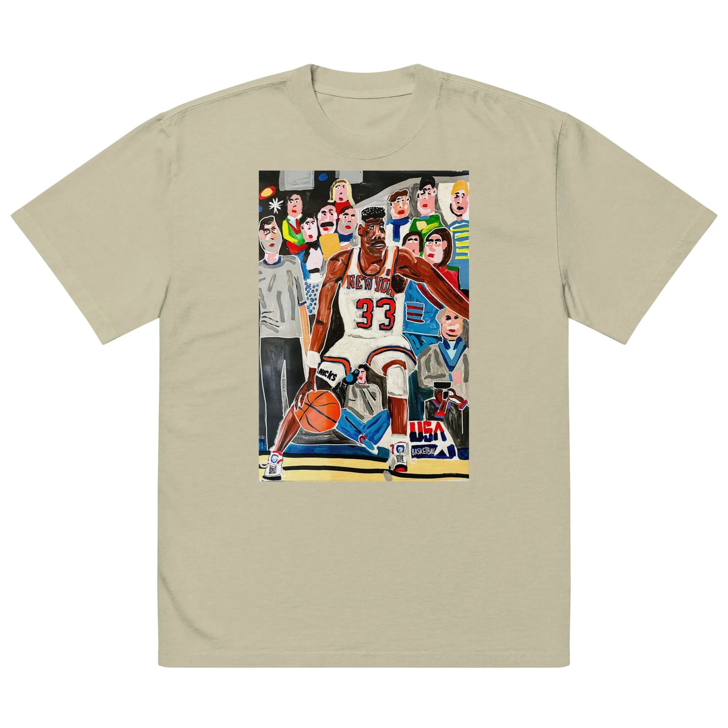 Oversized faded t-shirt TEE