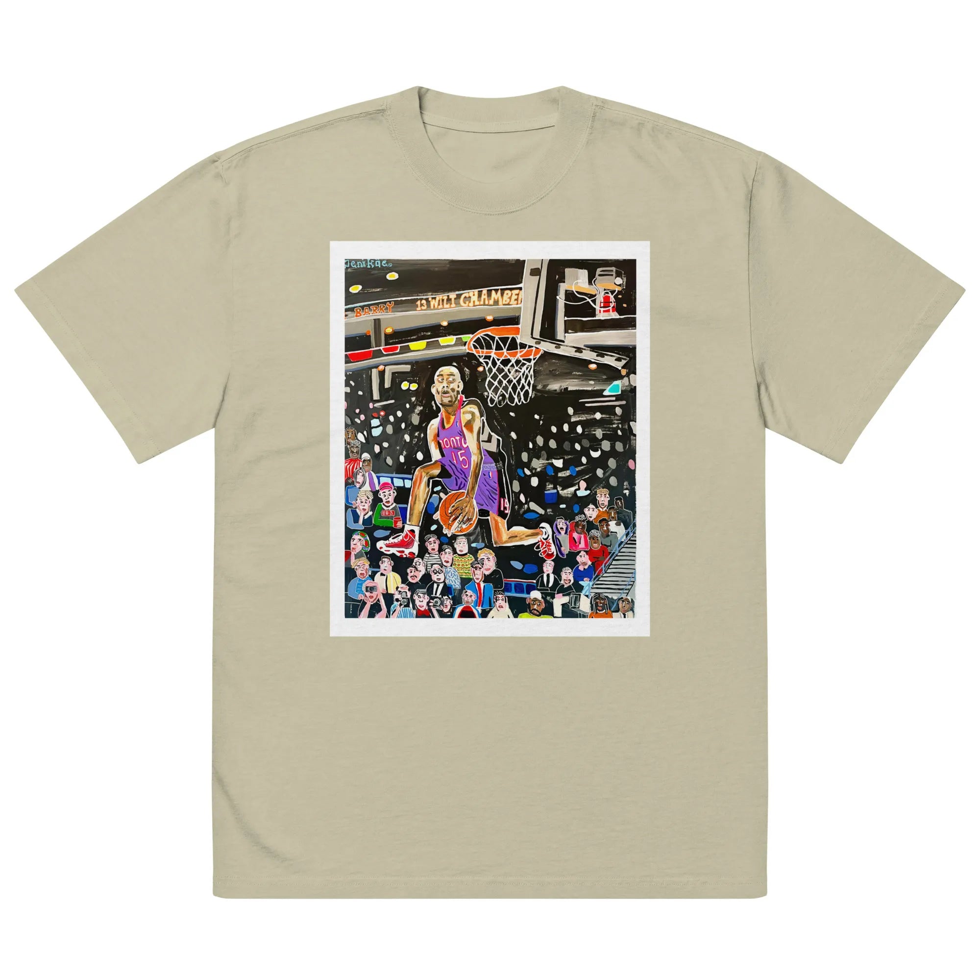 Oversized faded t-shirt TEE