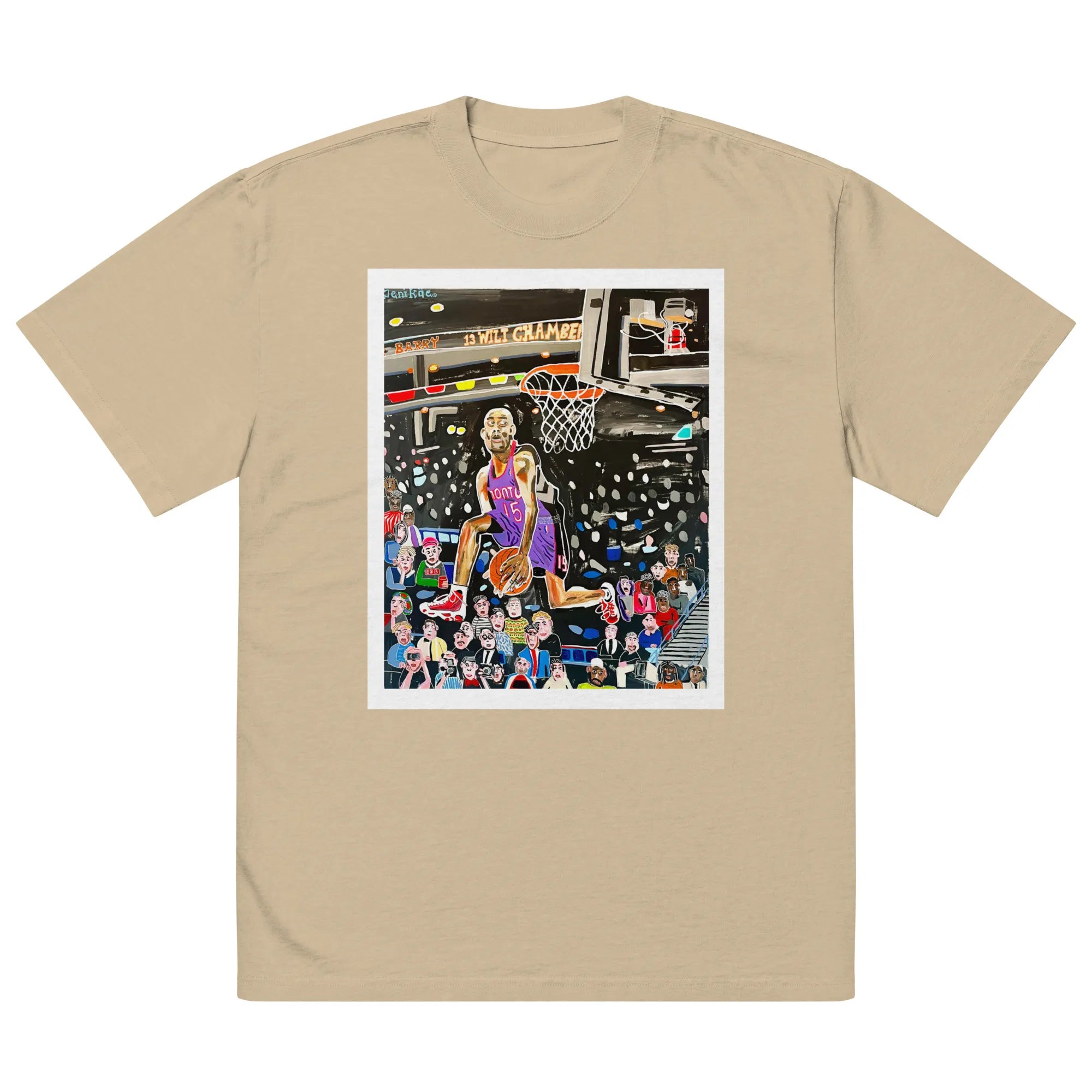 Oversized faded t-shirt TEE