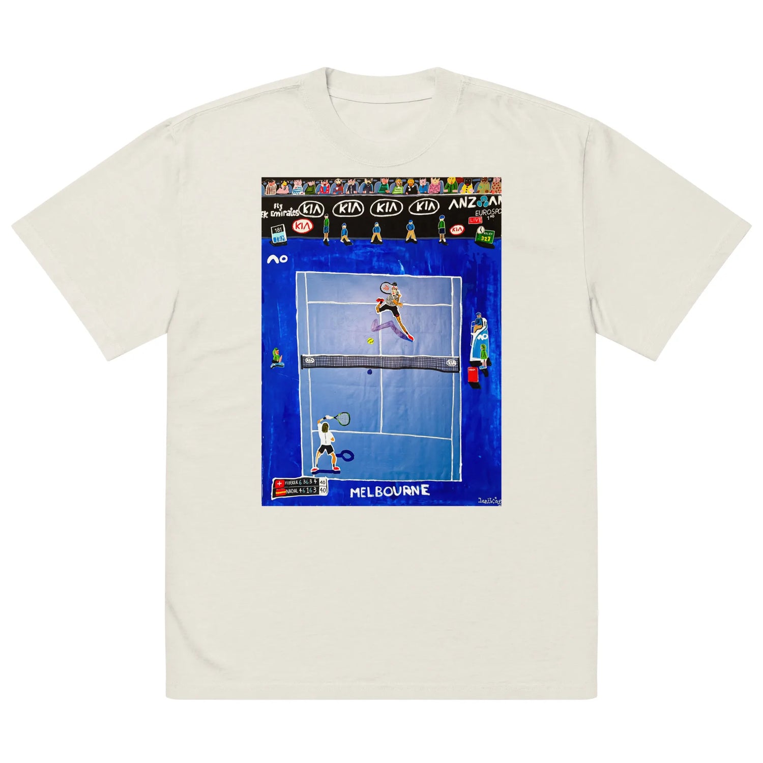 Oversized faded t-shirt TEE