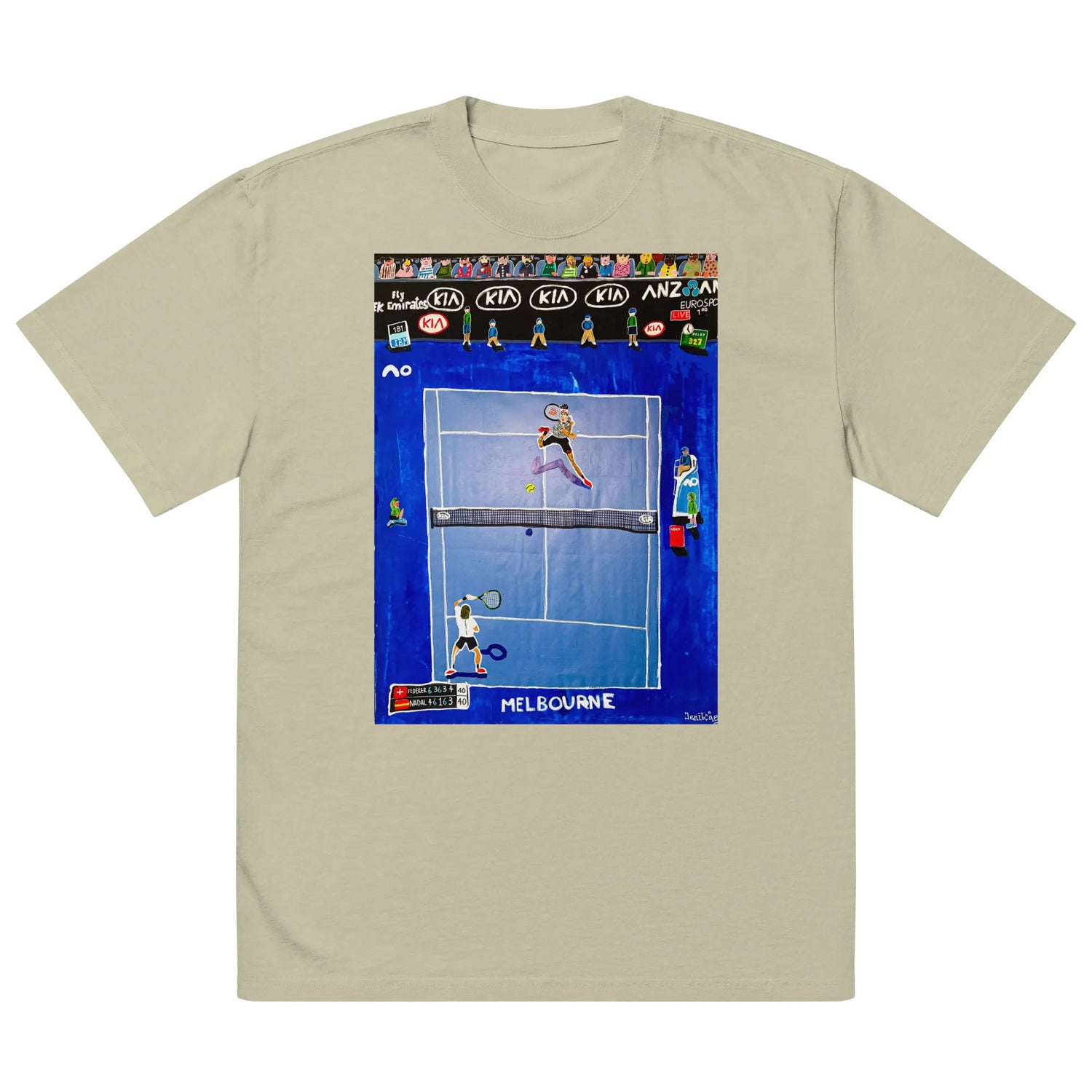 Oversized faded t-shirt TEE