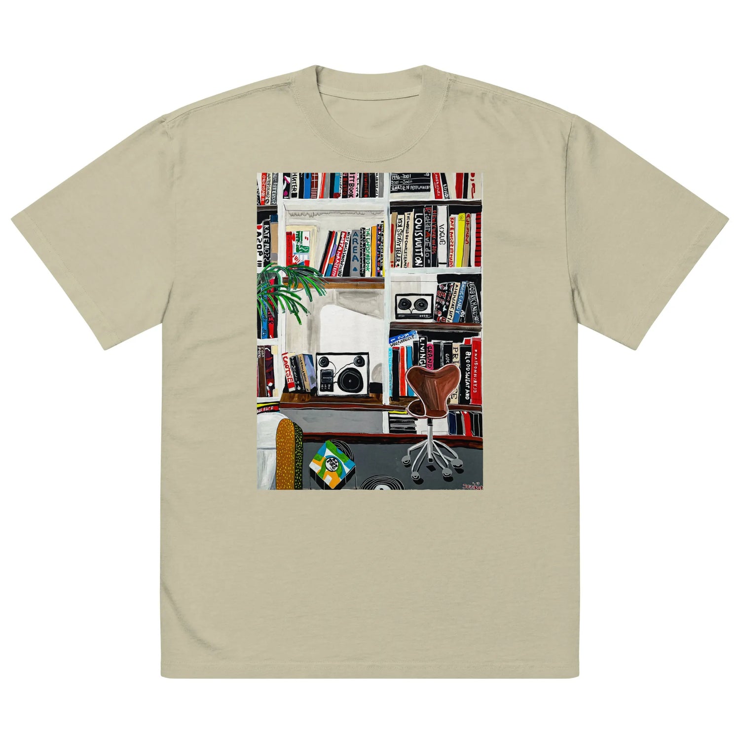 Oversized faded t-shirt TEE