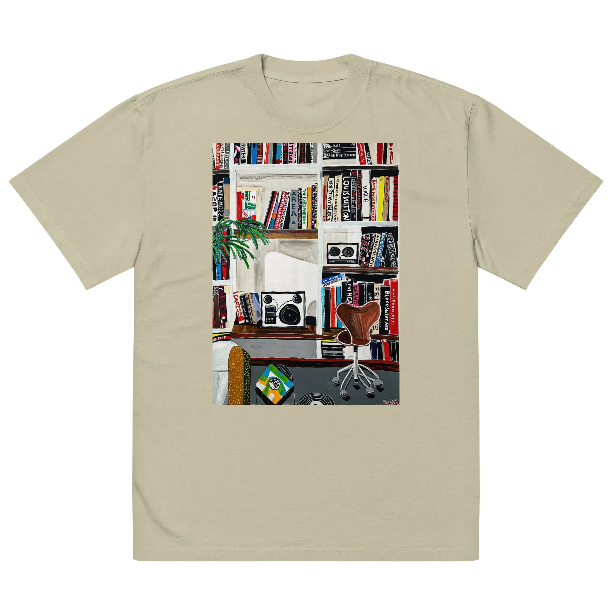 Oversized faded t-shirt TEE