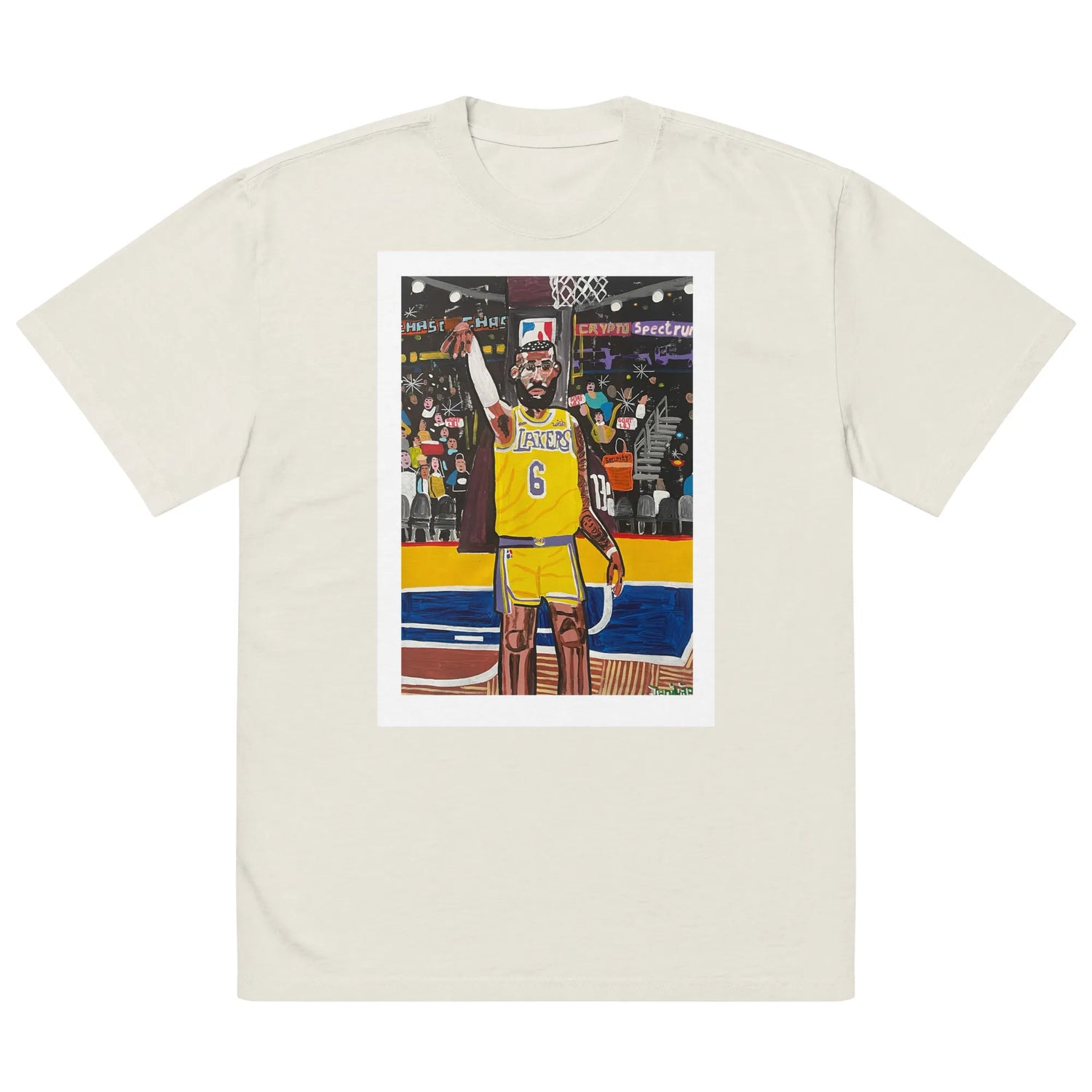 Oversized faded t-shirt TEE