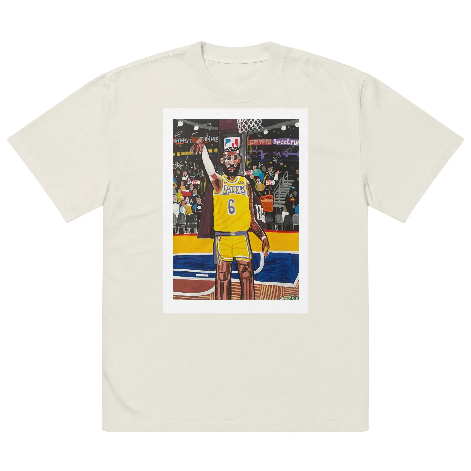 Oversized faded t-shirt TEE