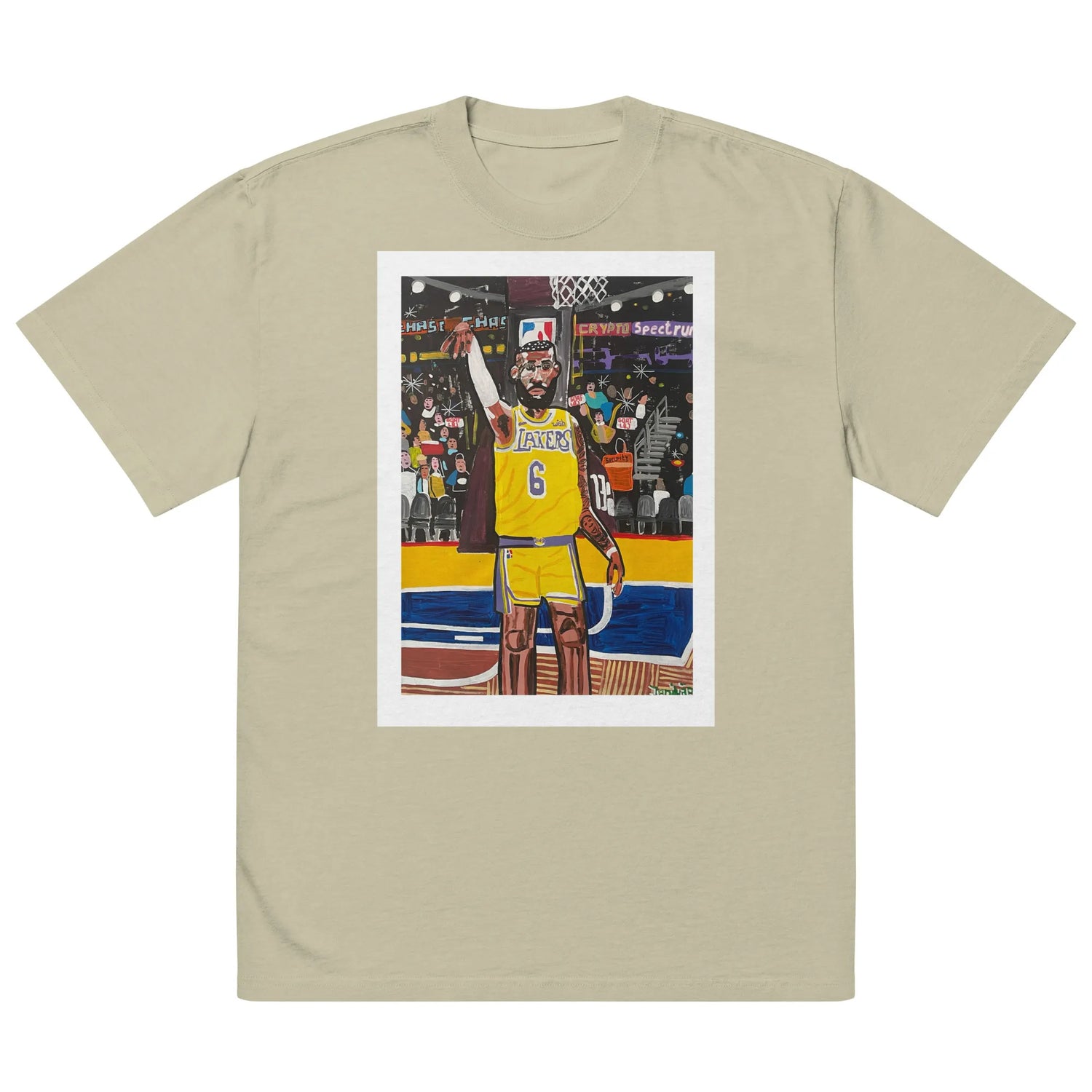Oversized faded t-shirt TEE
