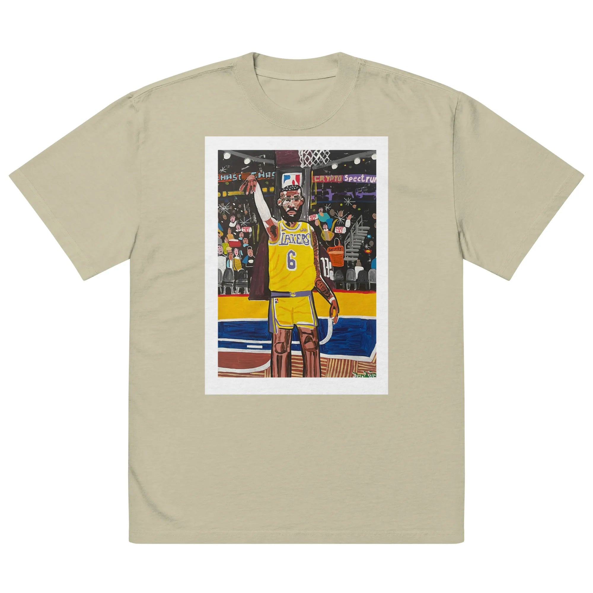 Oversized faded t-shirt TEE