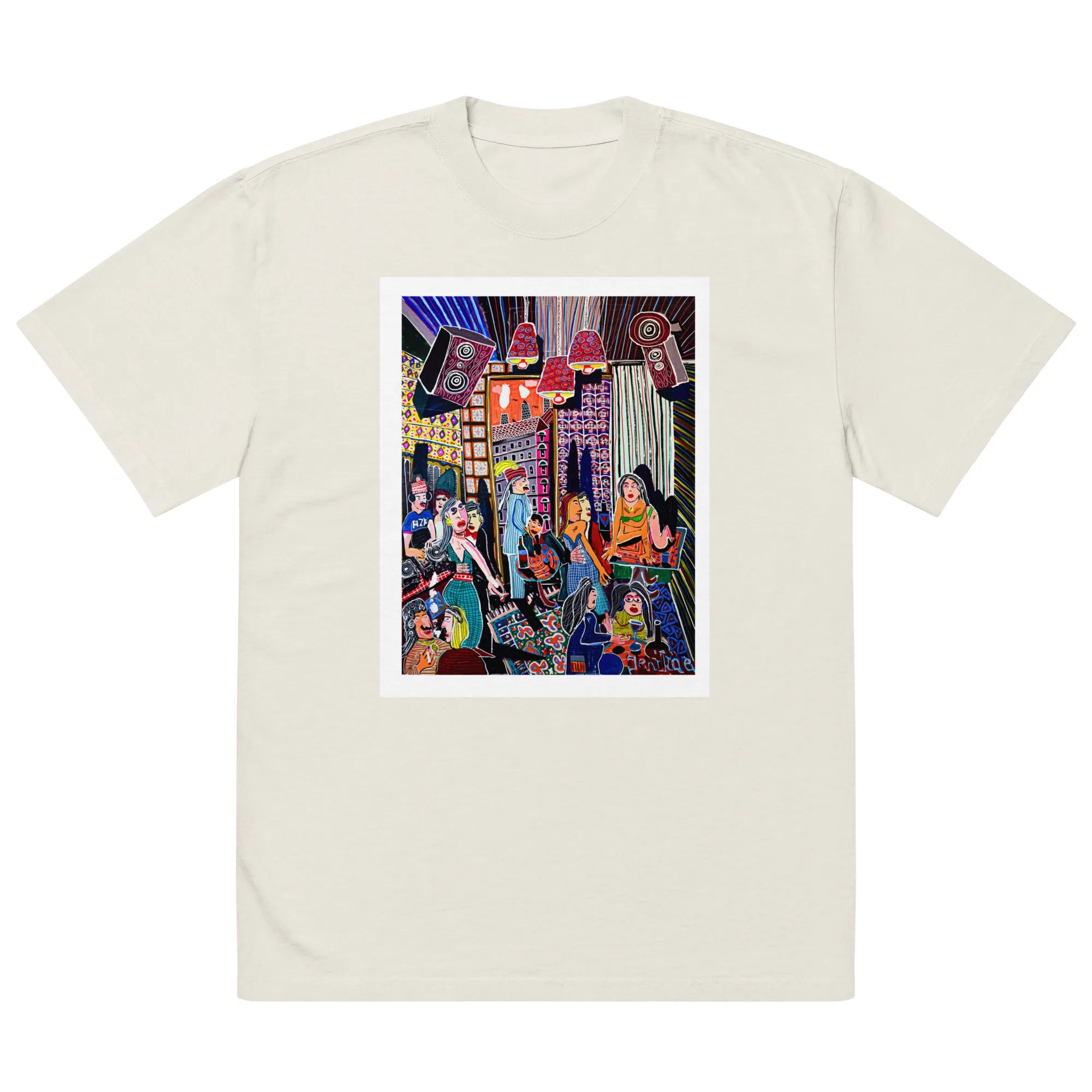 Oversized faded t-shirt TEE
