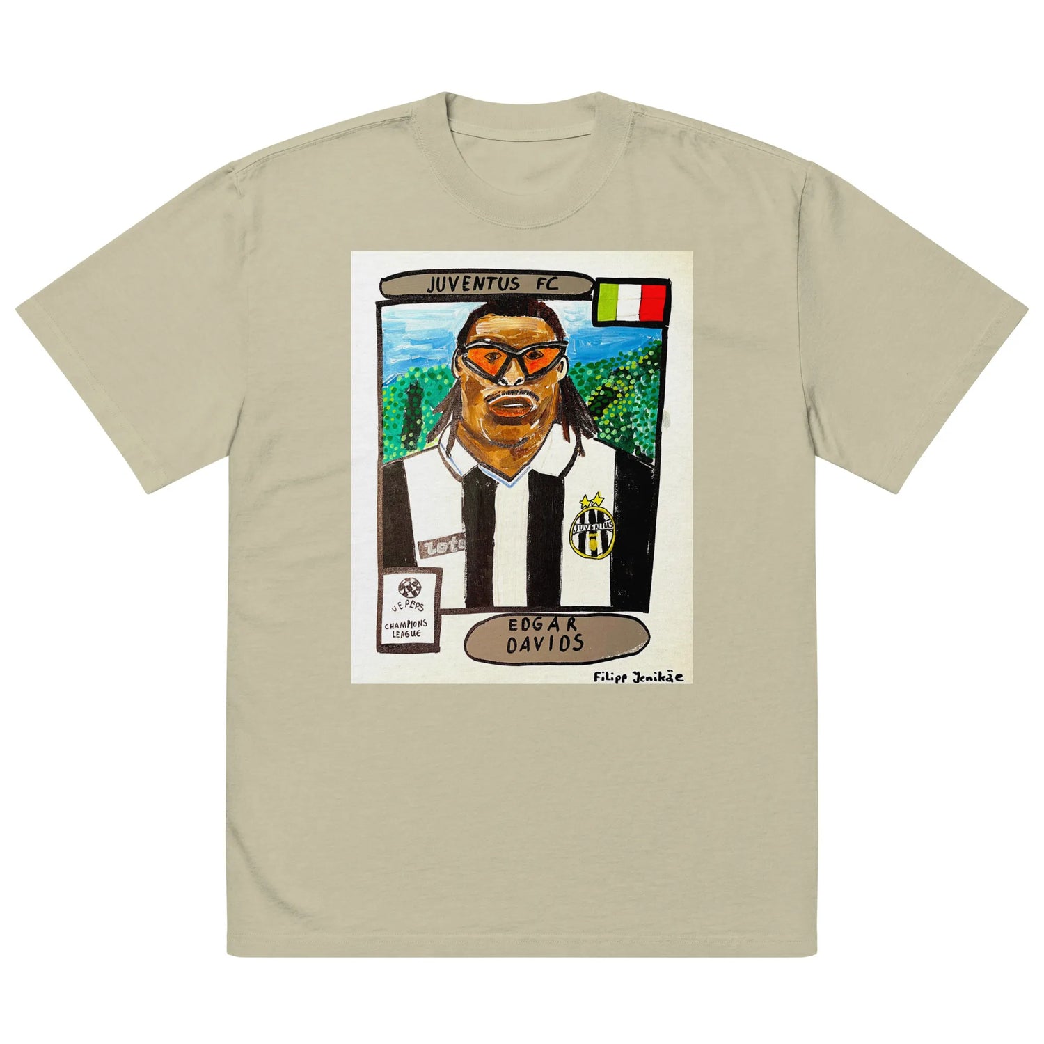 Oversized faded t-shirt TEE