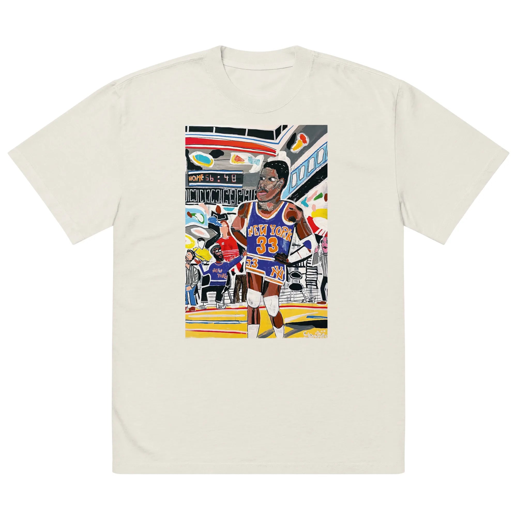 Oversized faded t-shirt TEE