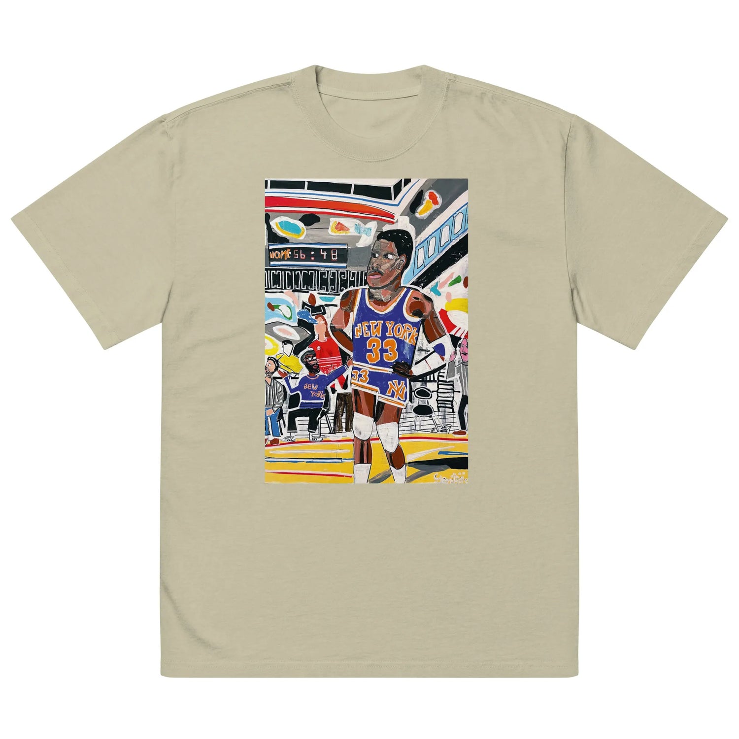 Oversized faded t-shirt TEE