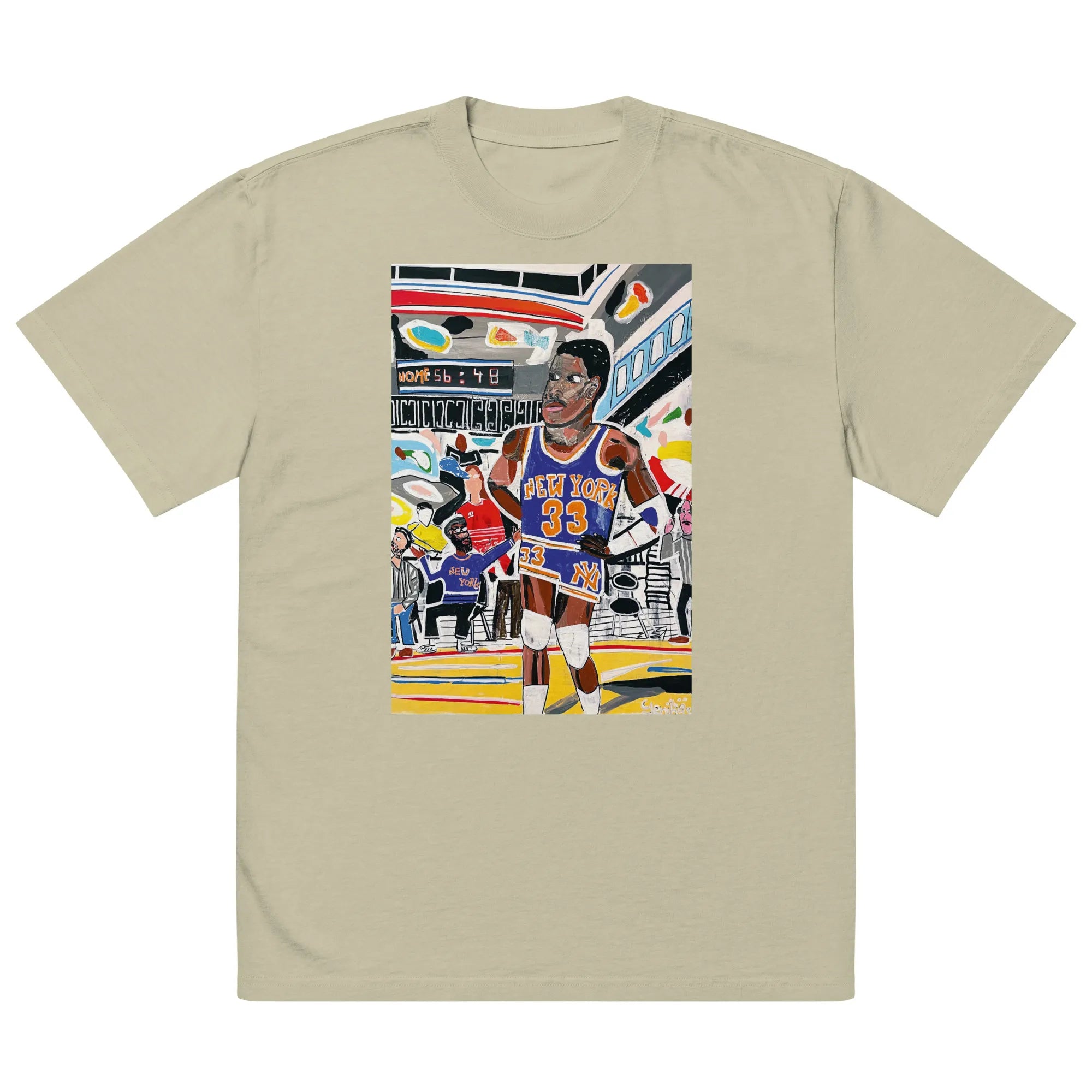 Oversized faded t-shirt TEE