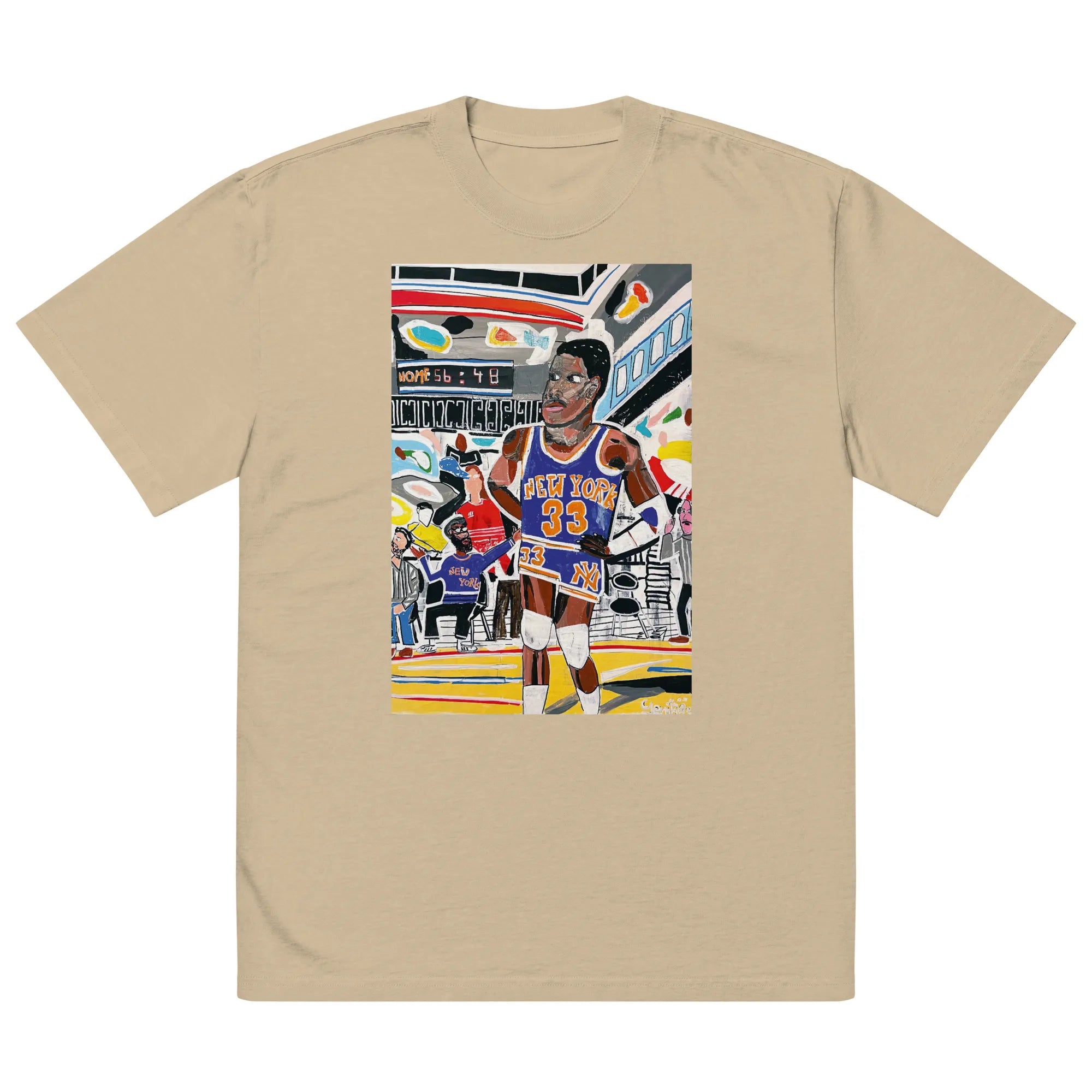 Oversized faded t-shirt TEE