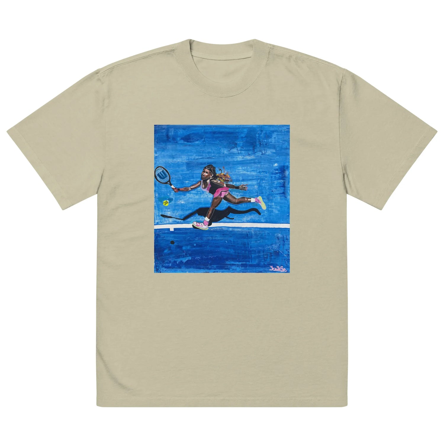 Oversized faded t-shirt TEE