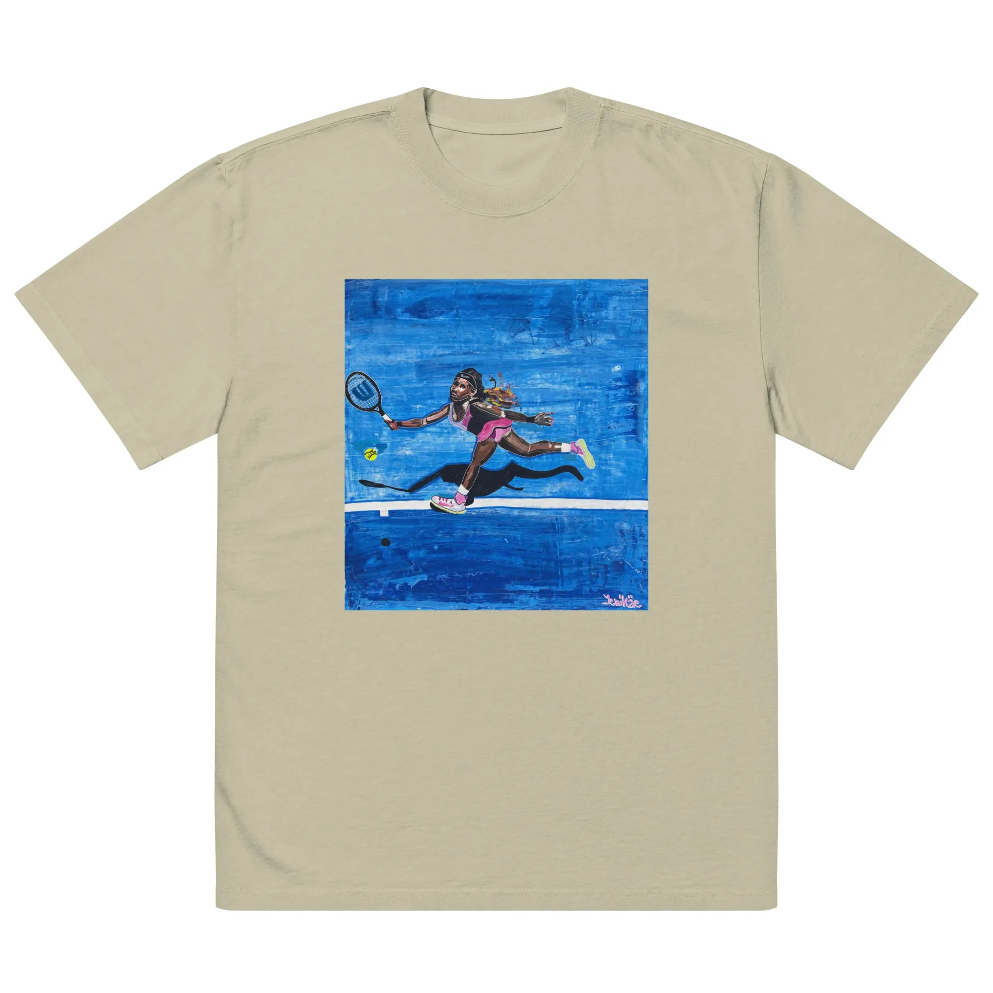 Oversized faded t-shirt TEE