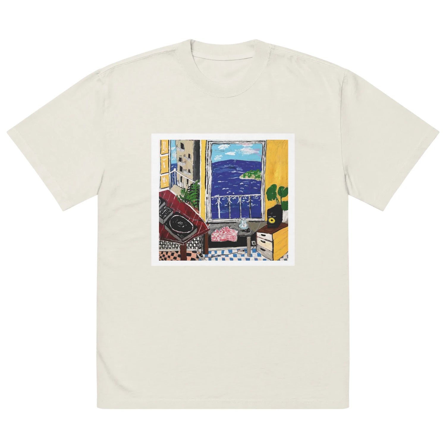 Oversized faded t-shirt TEE