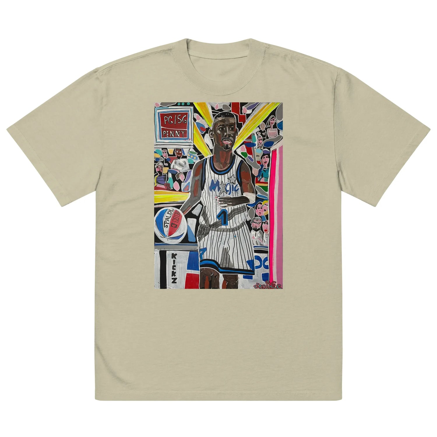 Oversized faded t-shirt TEE
