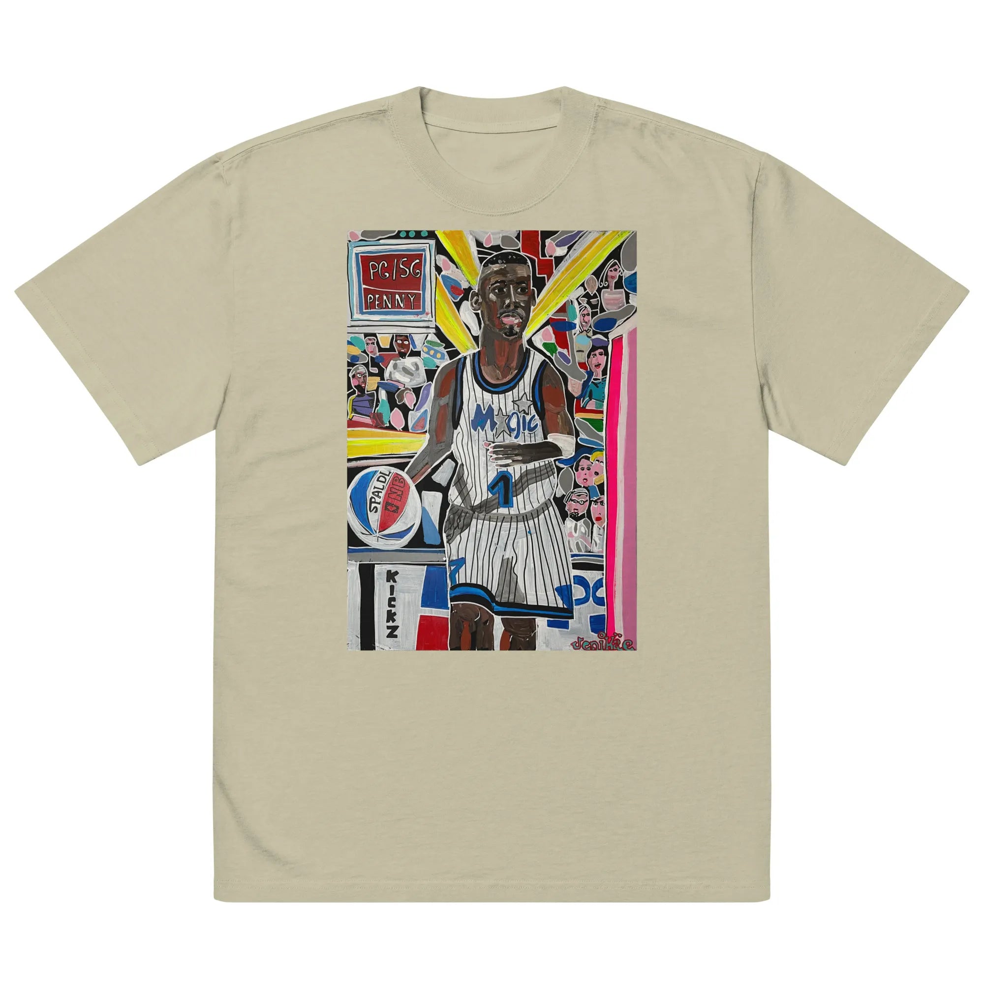 Oversized faded t-shirt TEE